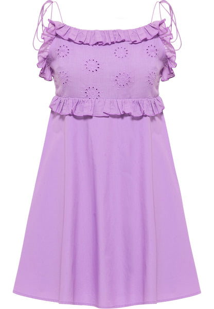 myMo Women's Mini Dress With Spaghetti Straps