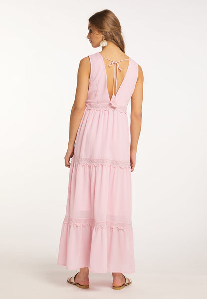 Izia Women's Spaghetti Dress Maxi