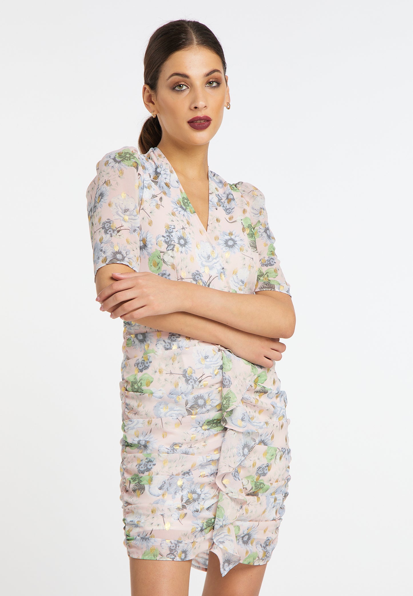 faina Drapiertes Kleid für Damen