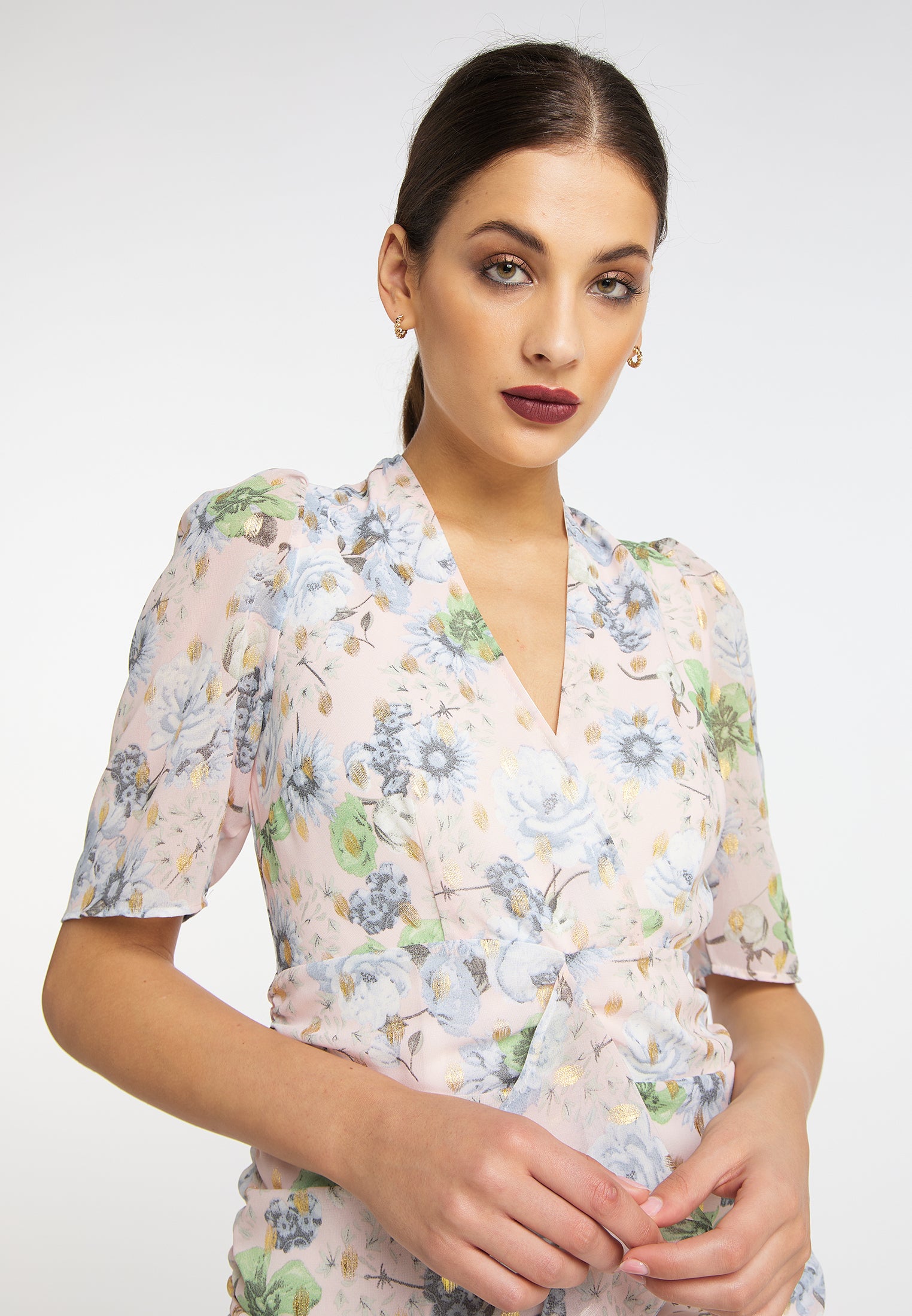 faina Drapiertes Kleid für Damen