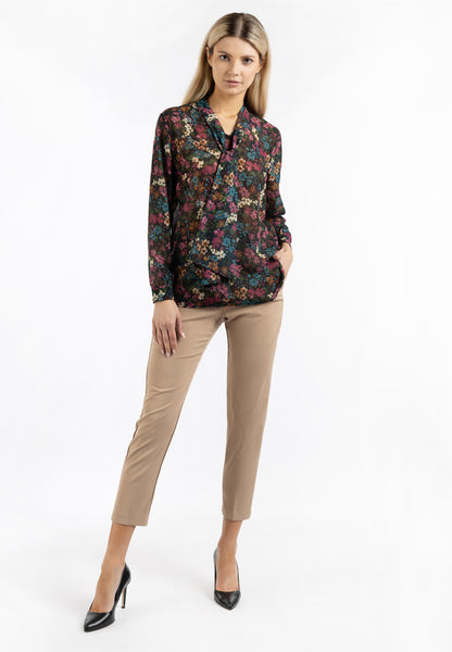 Jeona Women's Tie Neck Blouse