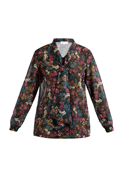 Jeona Women's Tie Neck Blouse