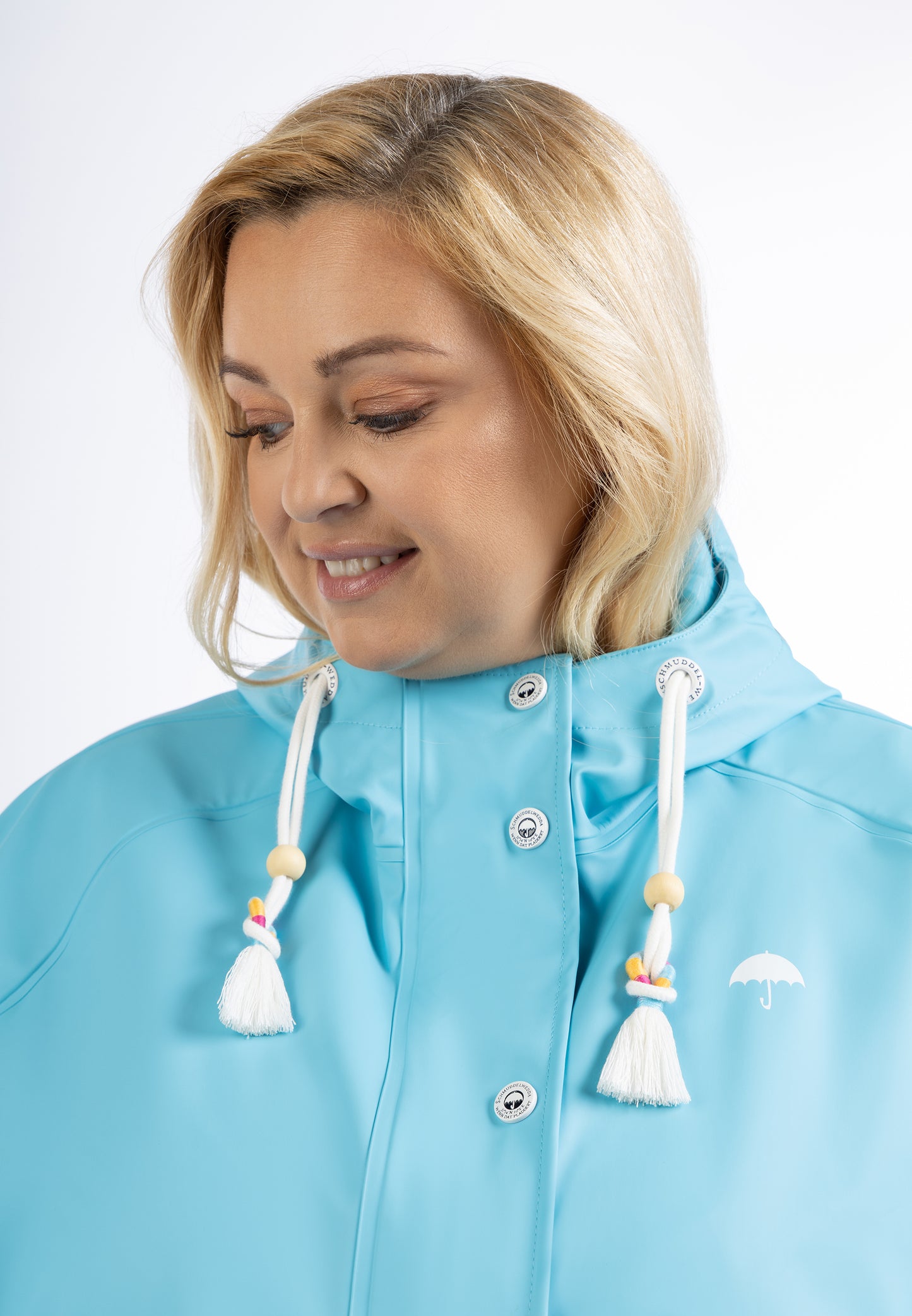 Schmuddelwedda Damski Plus Size Rainpłaszcz