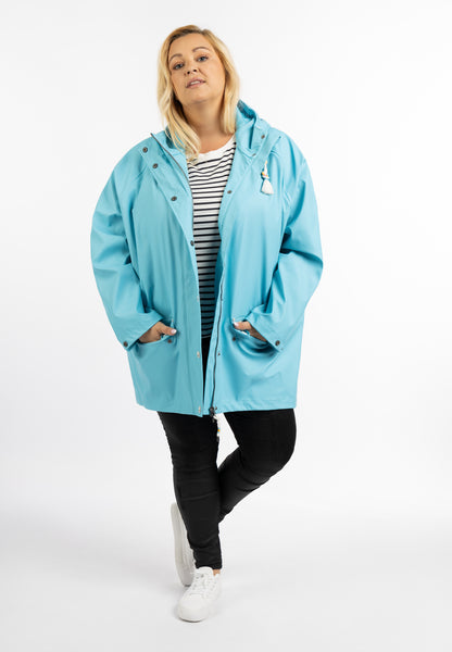 Schmuddelwedda Damski Plus Size Rainpłaszcz