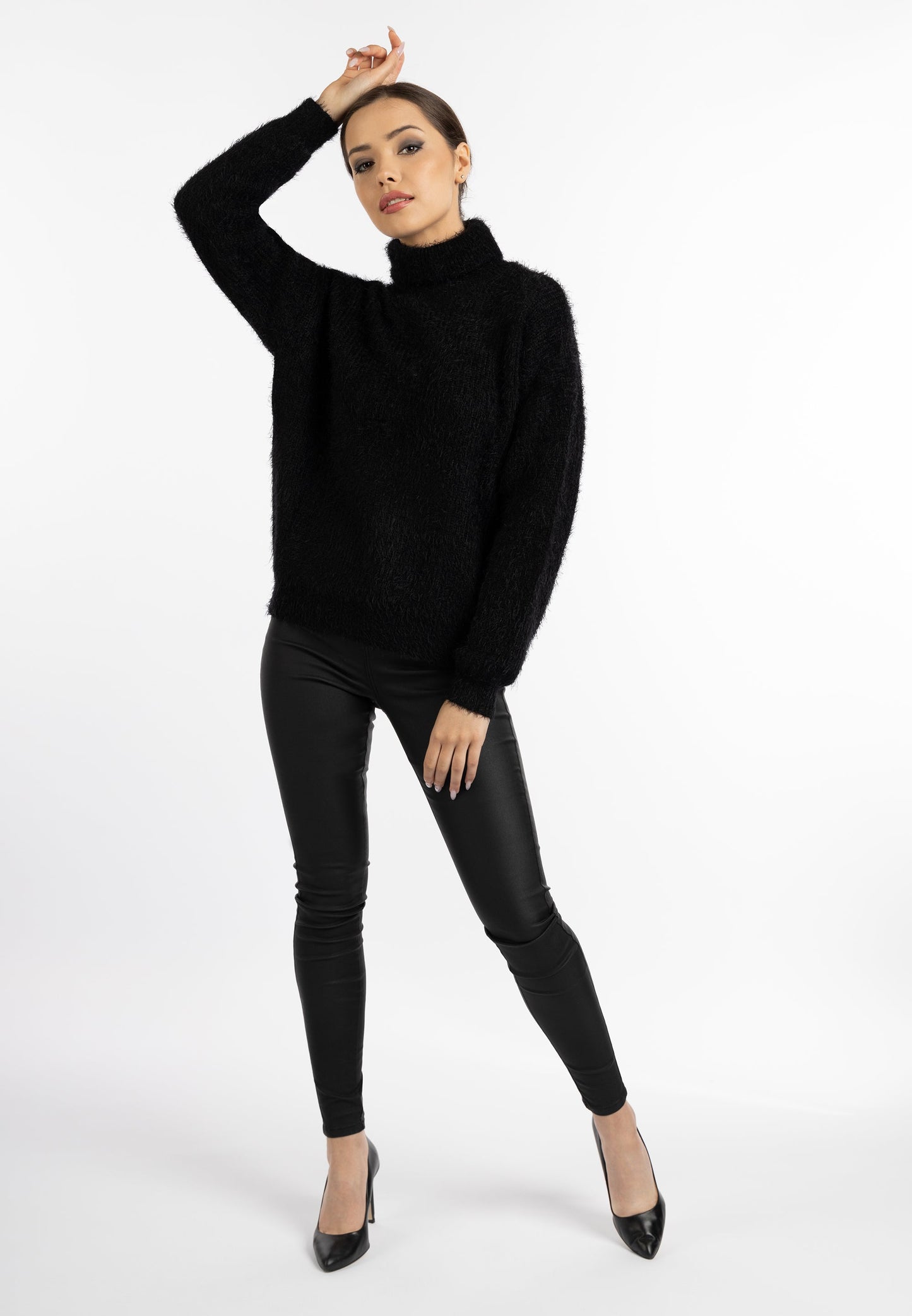 Faina Women's Women'S Turtleneck Sweater