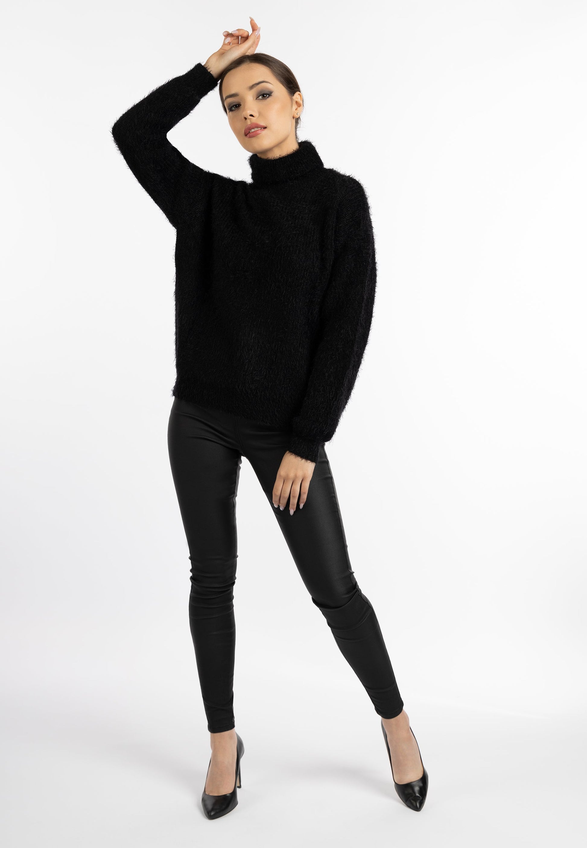 Faina Women's Women'S Turtleneck Sweater