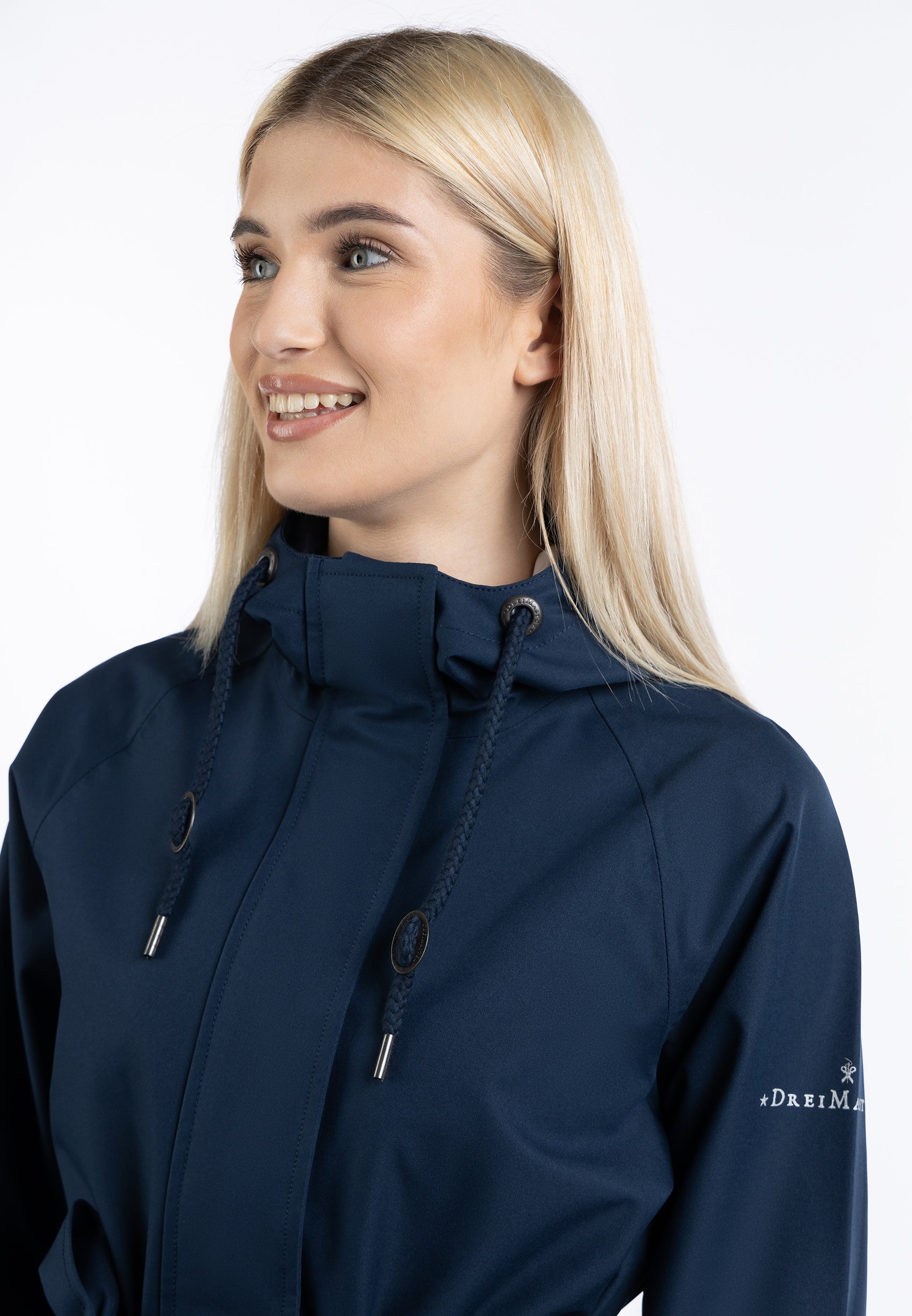 DreiMaster Klassik Damen Regenjacke Recyceltes Material