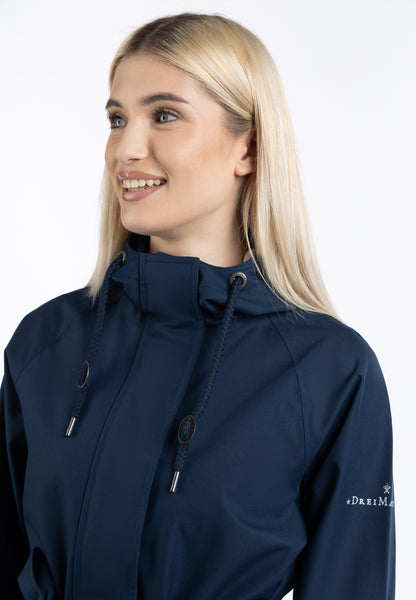DreiMaster Klassik Damen Regenjacke Recyceltes Material