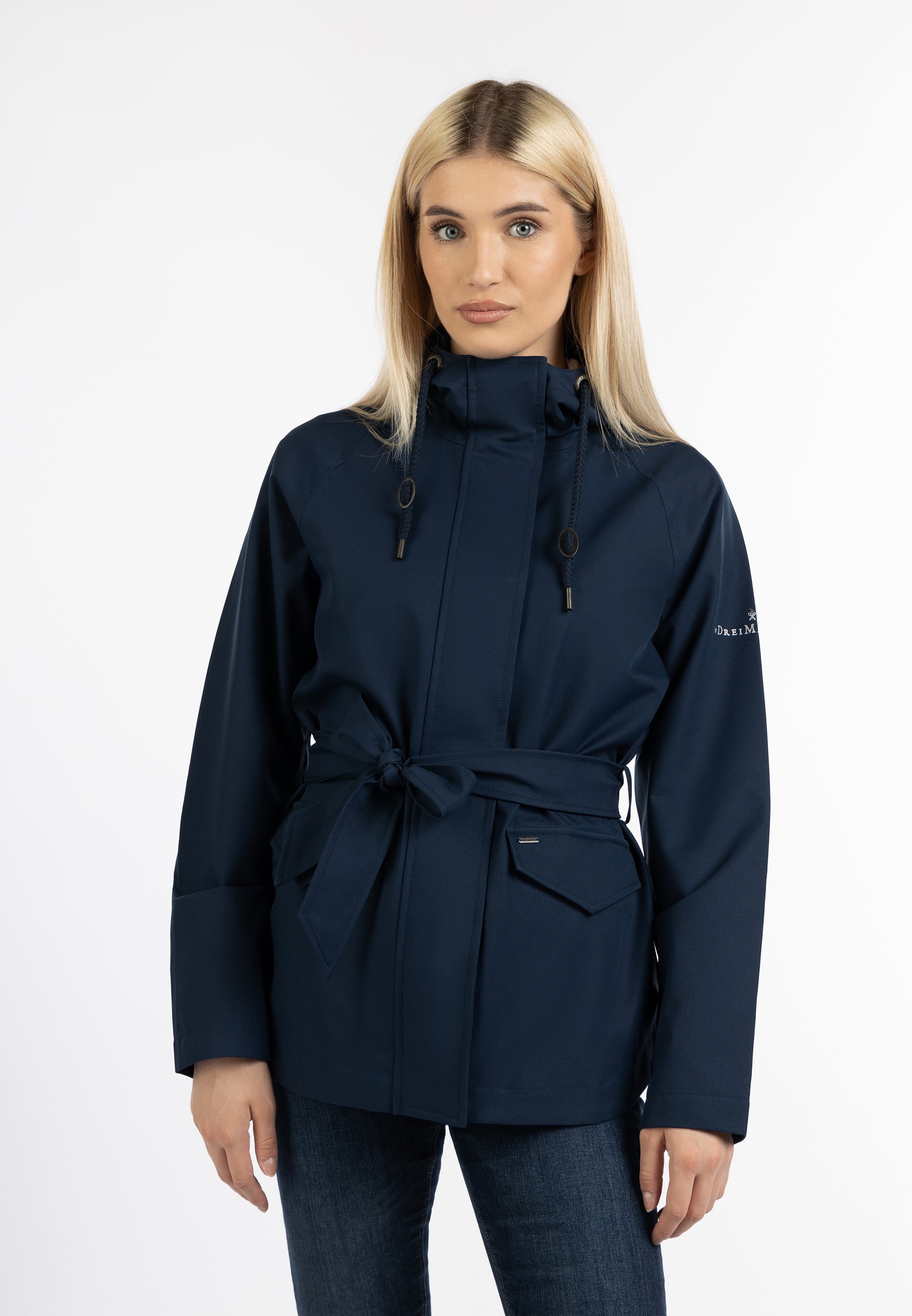 DreiMaster Klassik Damen Regenjacke Recyceltes Material