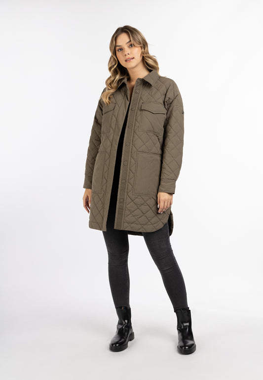 DreiMaster Vintage Damen Cotton Jacket mit leichter Wattierung