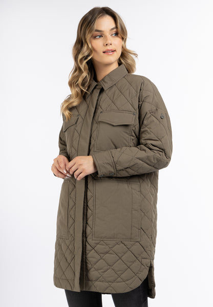 DreiMaster Vintage Damen Cotton Jacket mit leichter Wattierung