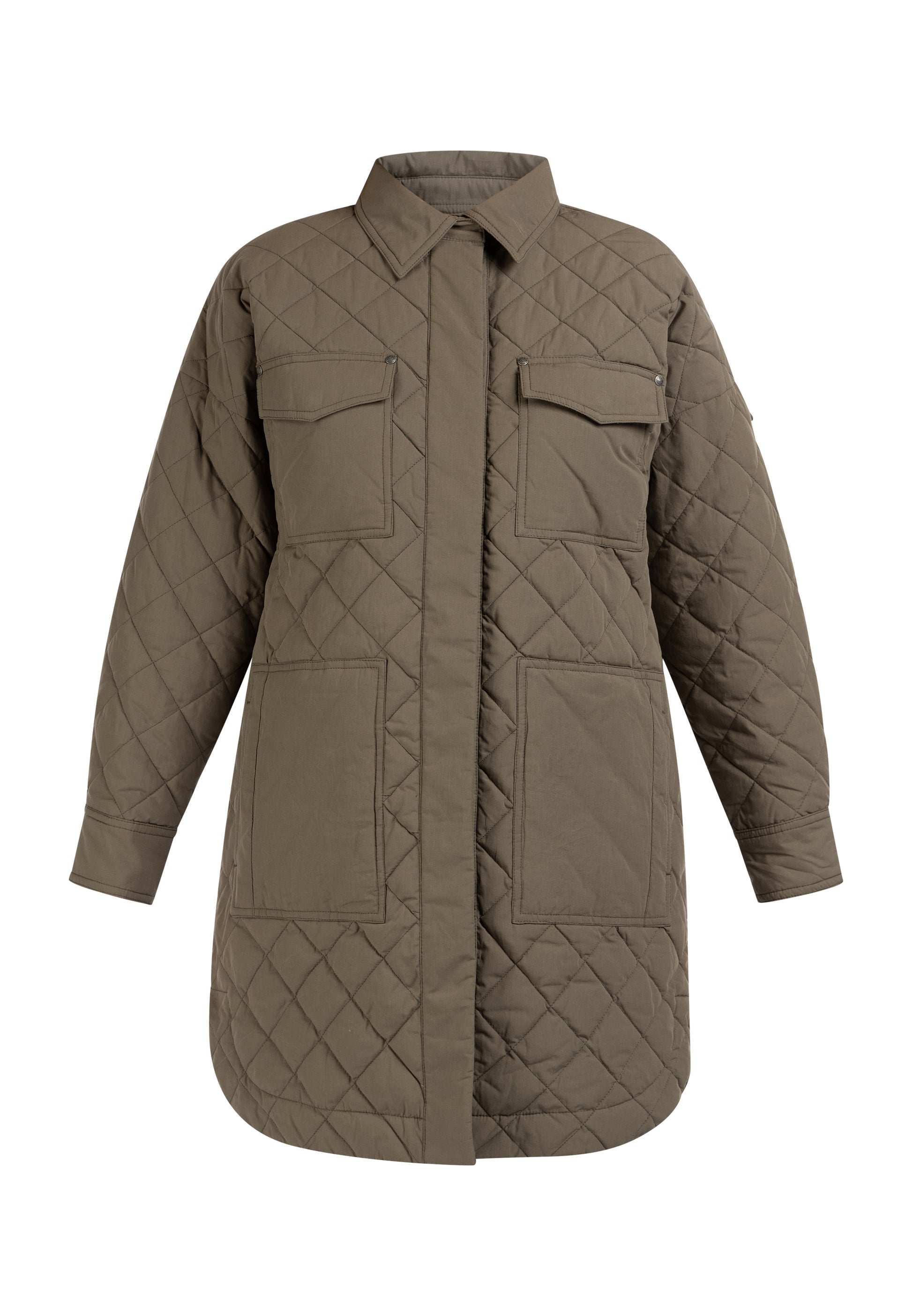DreiMaster Vintage Damen Cotton Jacket mit leichter Wattierung