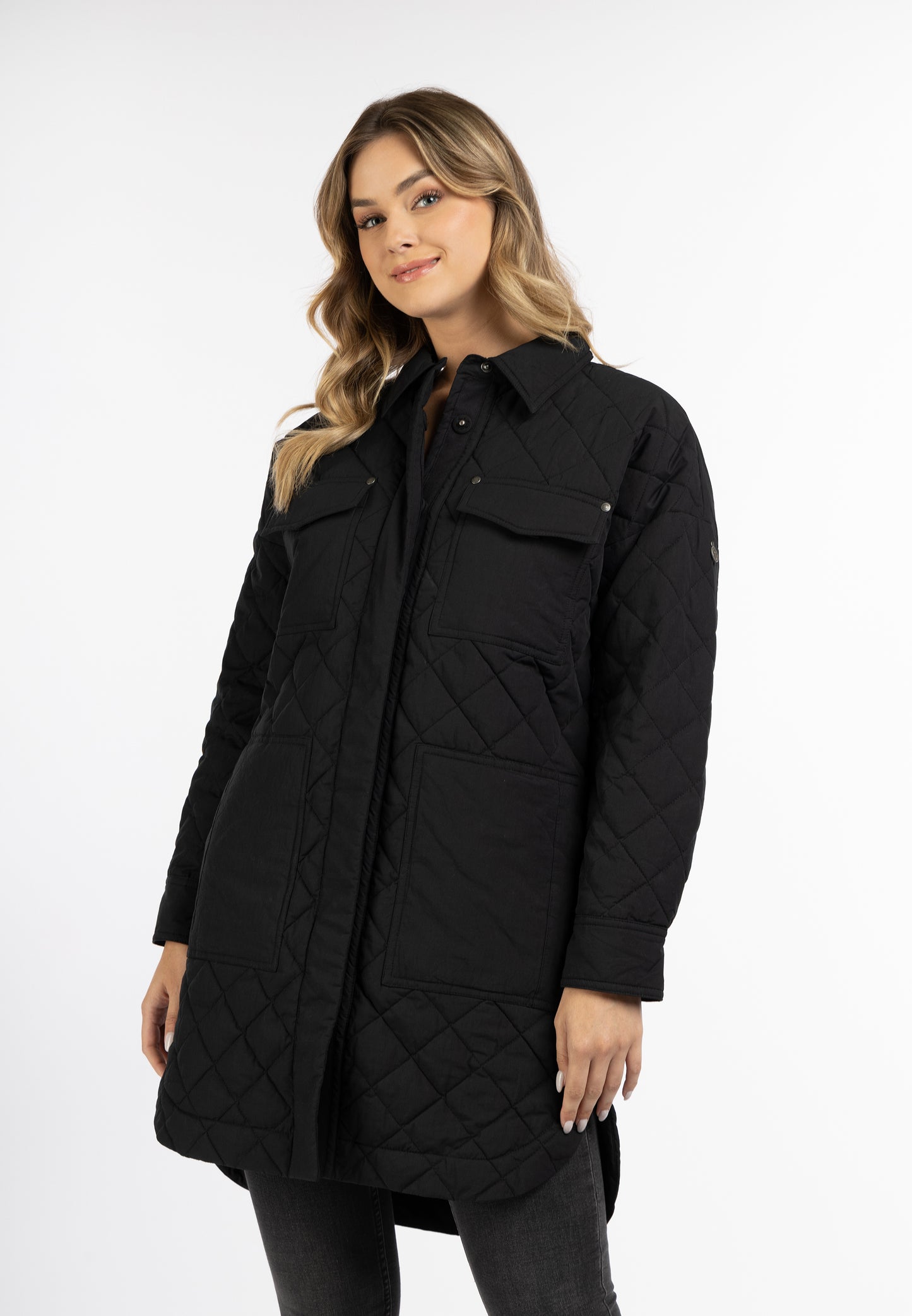 DreiMaster Vintage Damen Cotton Jacket mit leichter Wattierung
