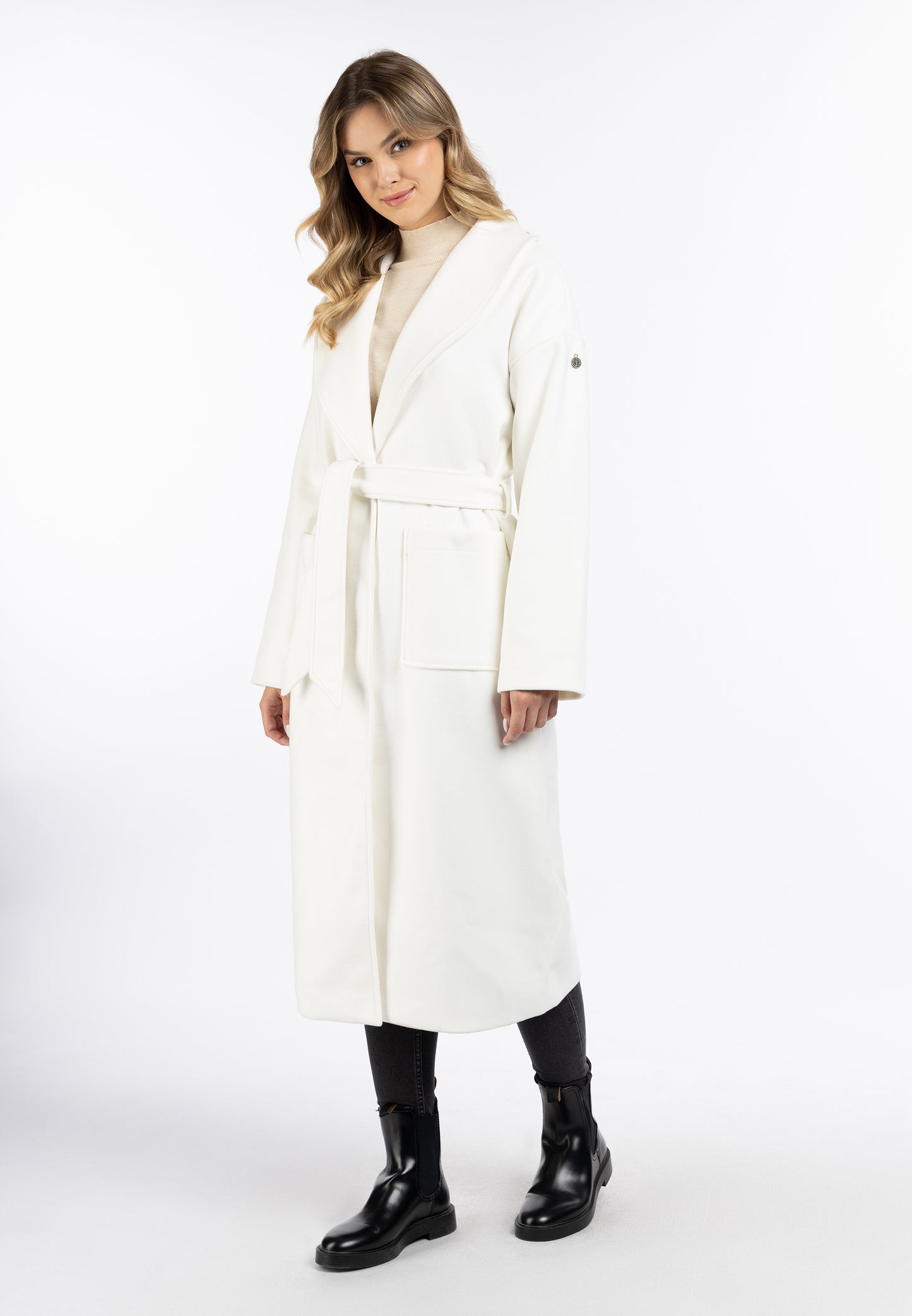 DreiMaster Vintage Damen �bergangsmantel aus Wollmischung