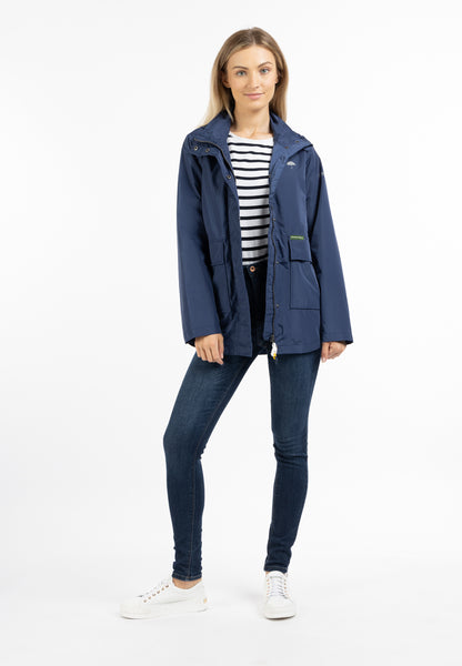 Schmuddelwedda Damen Regenjacke Recyceltes Material