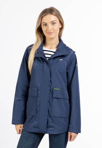 Schmuddelwedda Damen Regenjacke Recyceltes Material