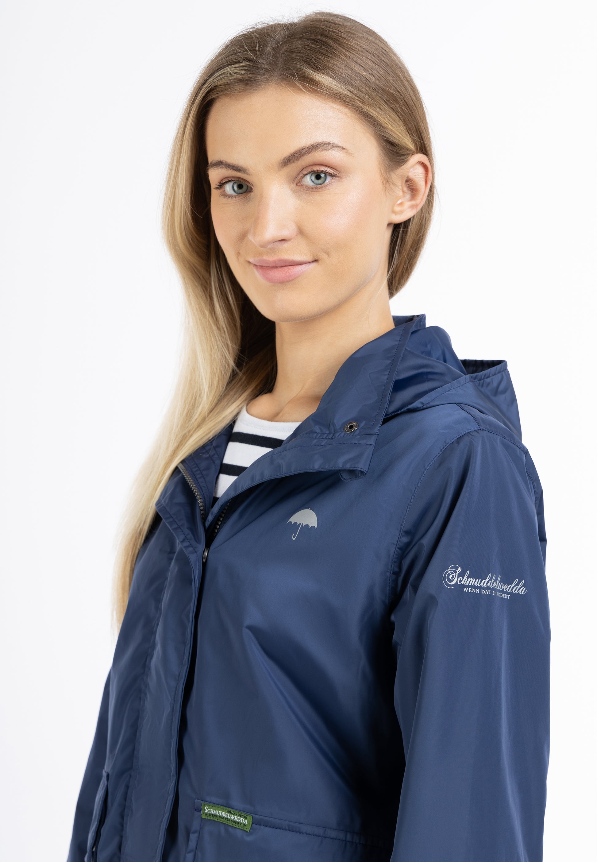 Schmuddelwedda Damen Regenjacke Recyceltes Material