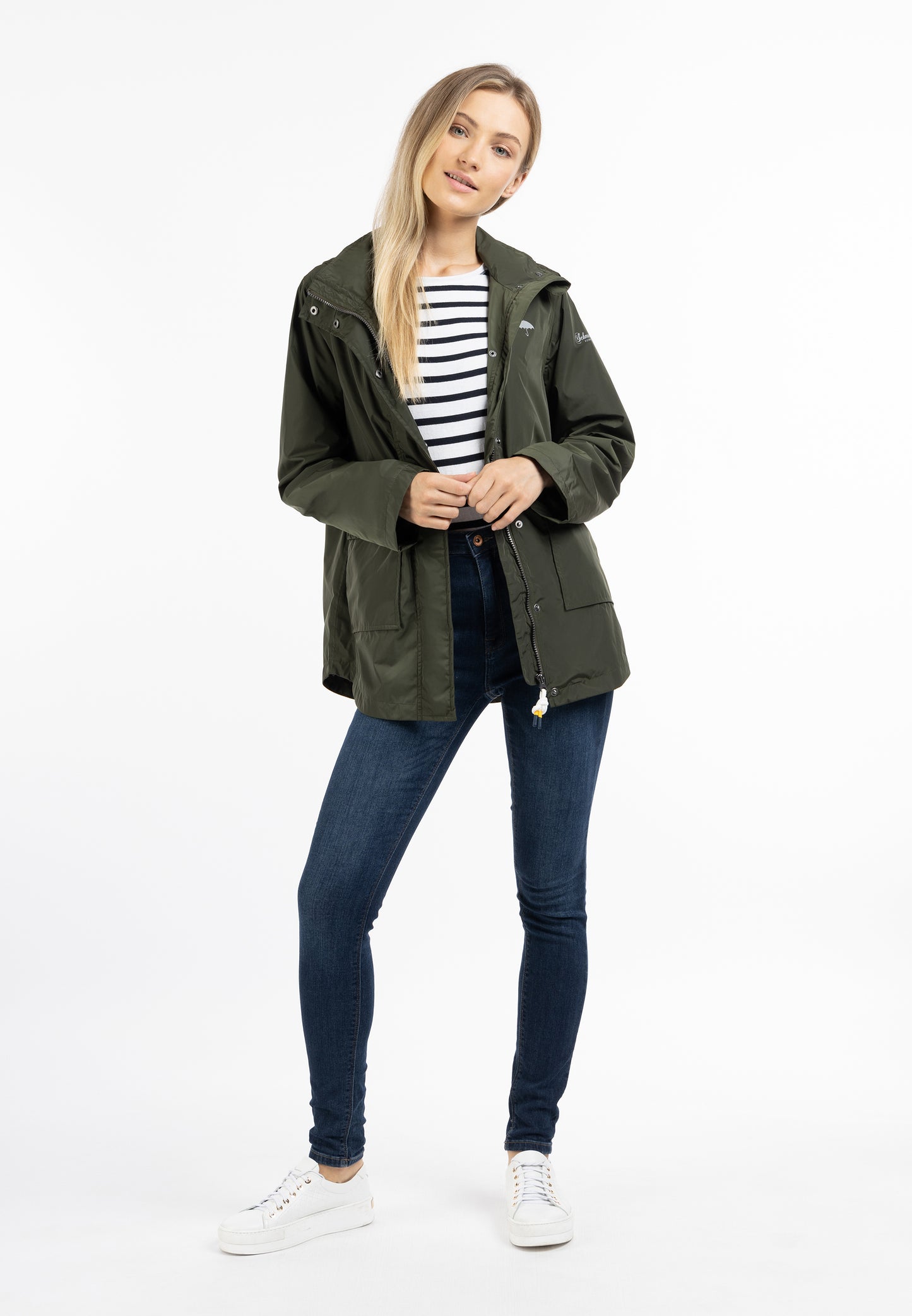 Schmuddelwedda Damen Regenjacke Recyceltes Material