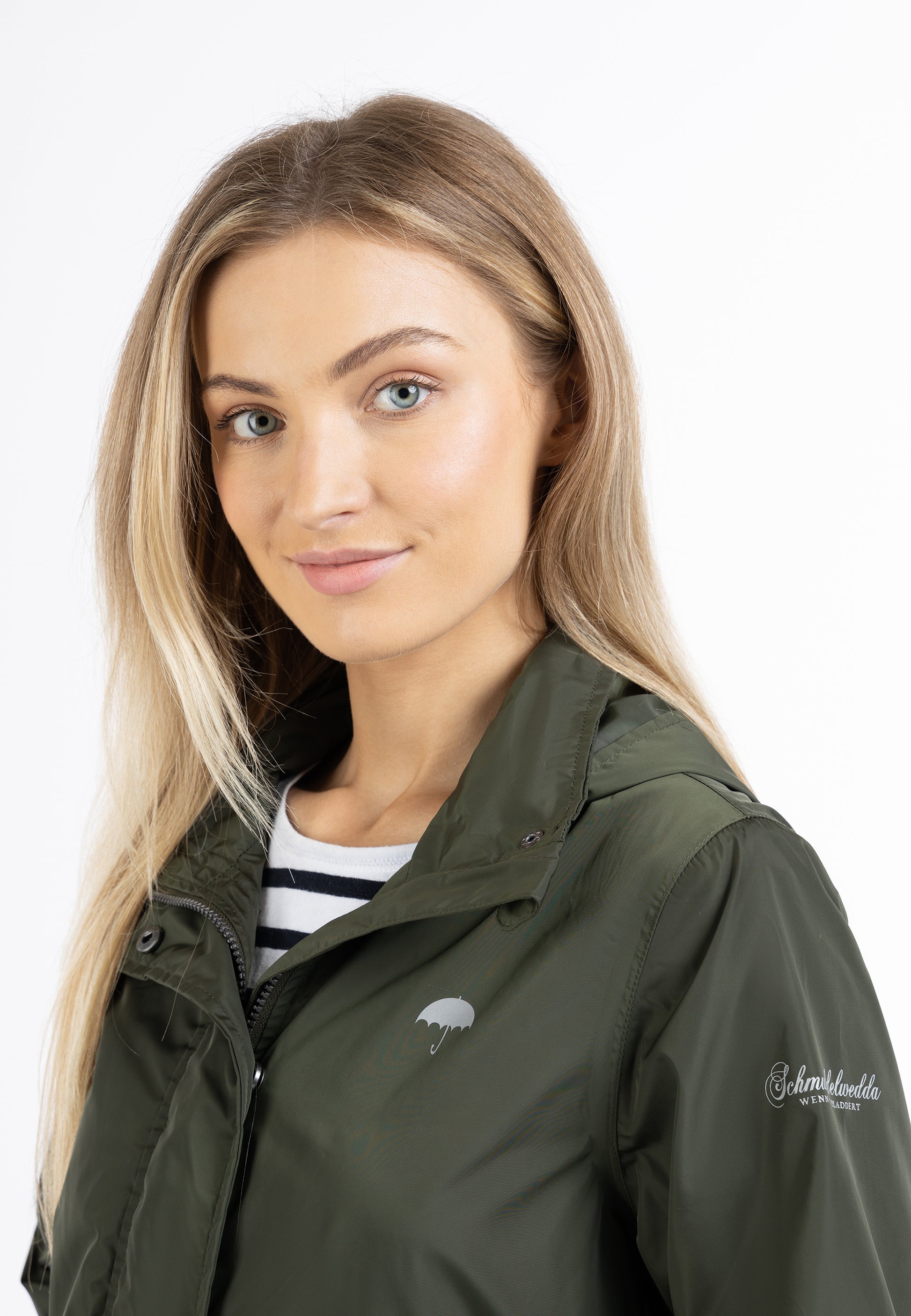 Schmuddelwedda Damen Regenjacke Recyceltes Material