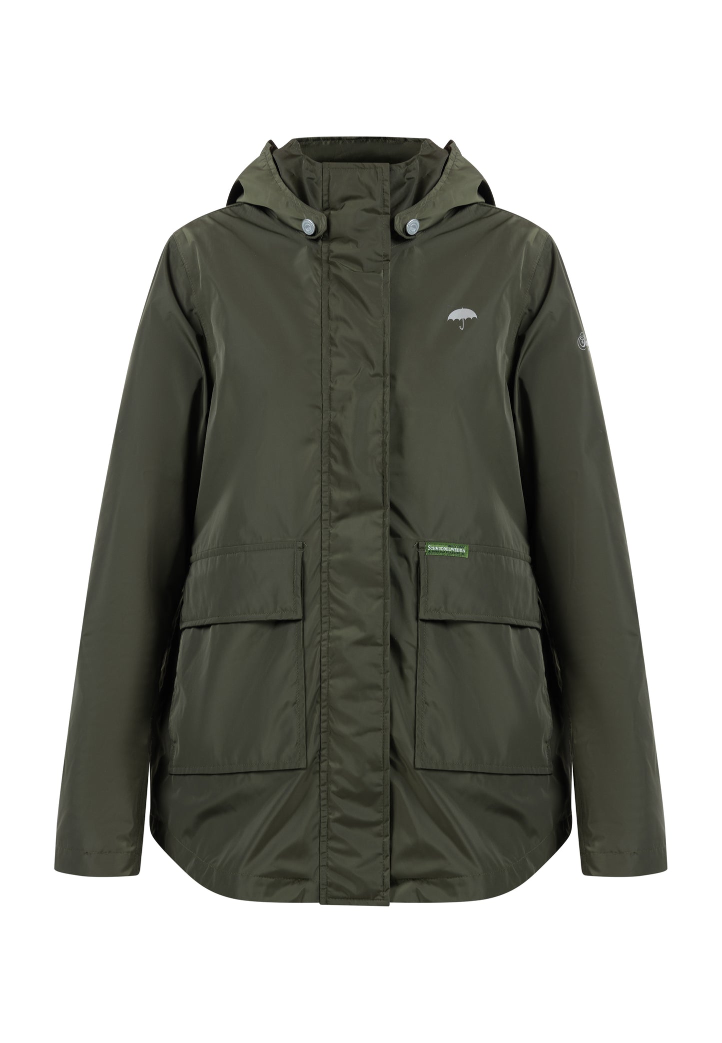 Schmuddelwedda Damen Regenjacke Recyceltes Material