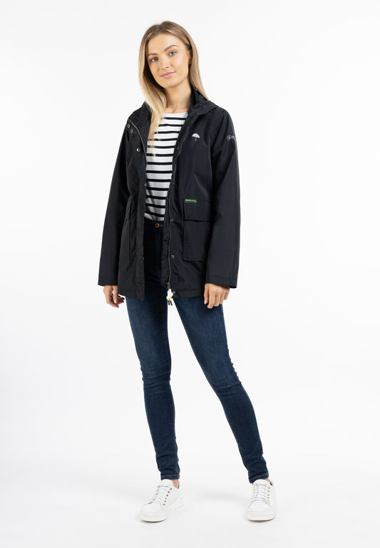 Schmuddelwedda Damen Regenjacke Recyceltes Material