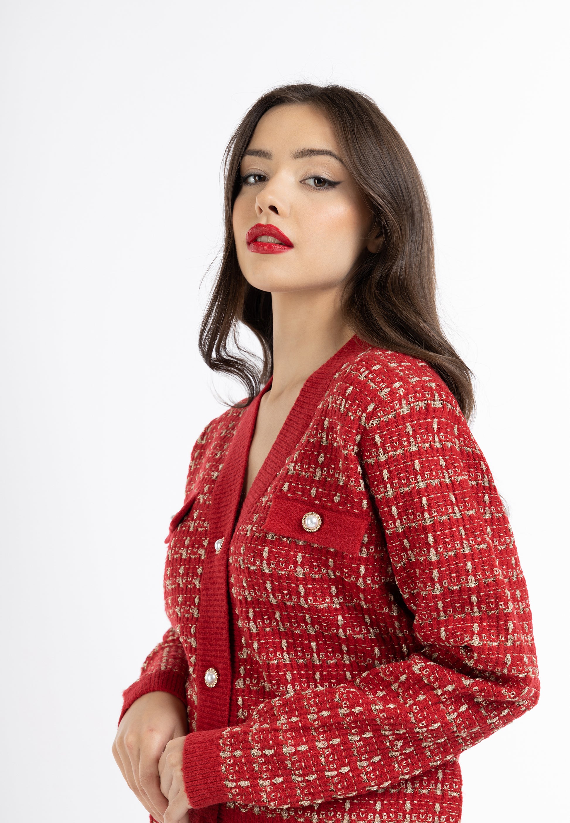 faina Strickjacke