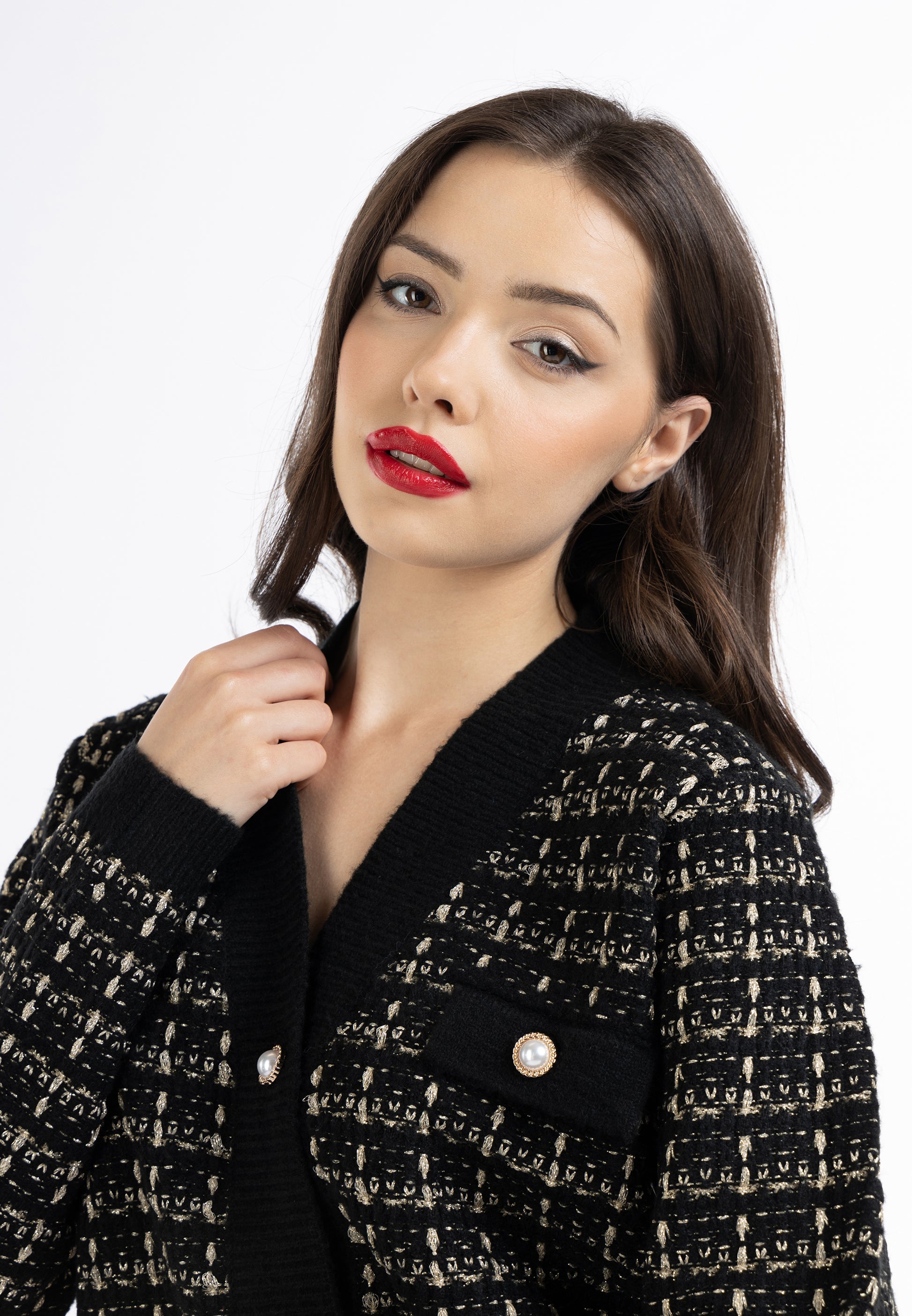 faina Damen Strickjacke