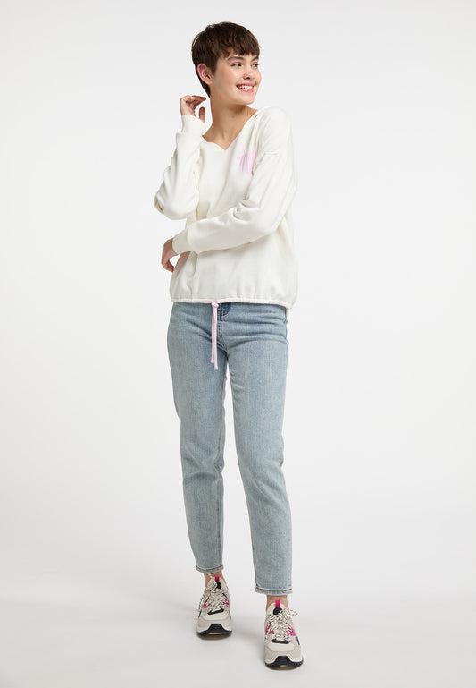 myMo Damen-Strickpullover