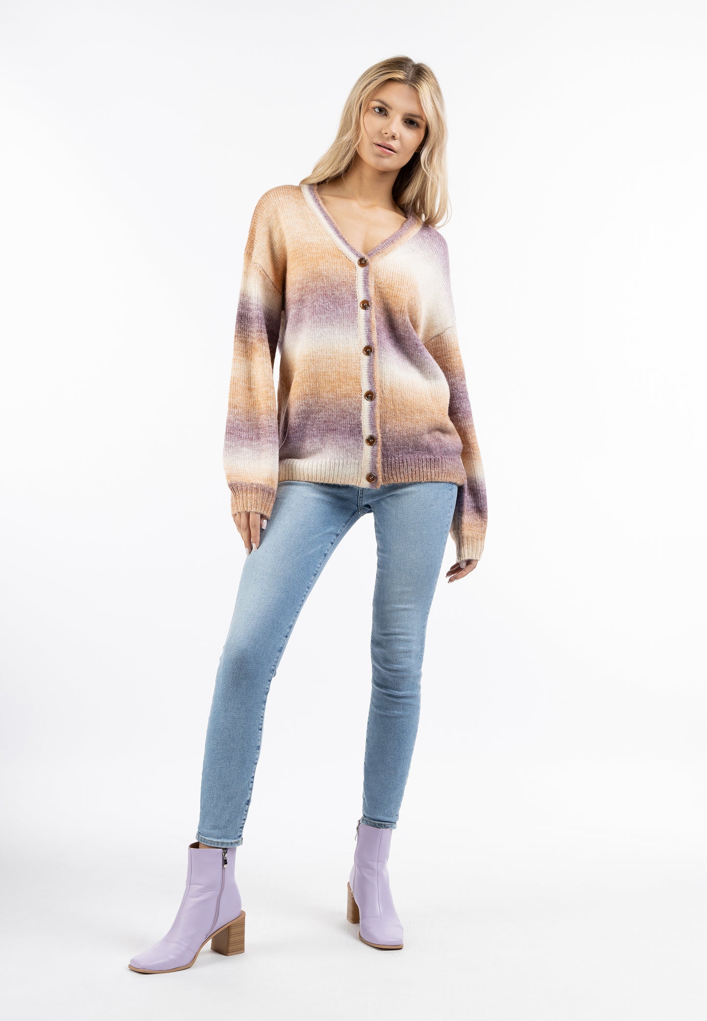 Albee Women's Cardigan With Buttons