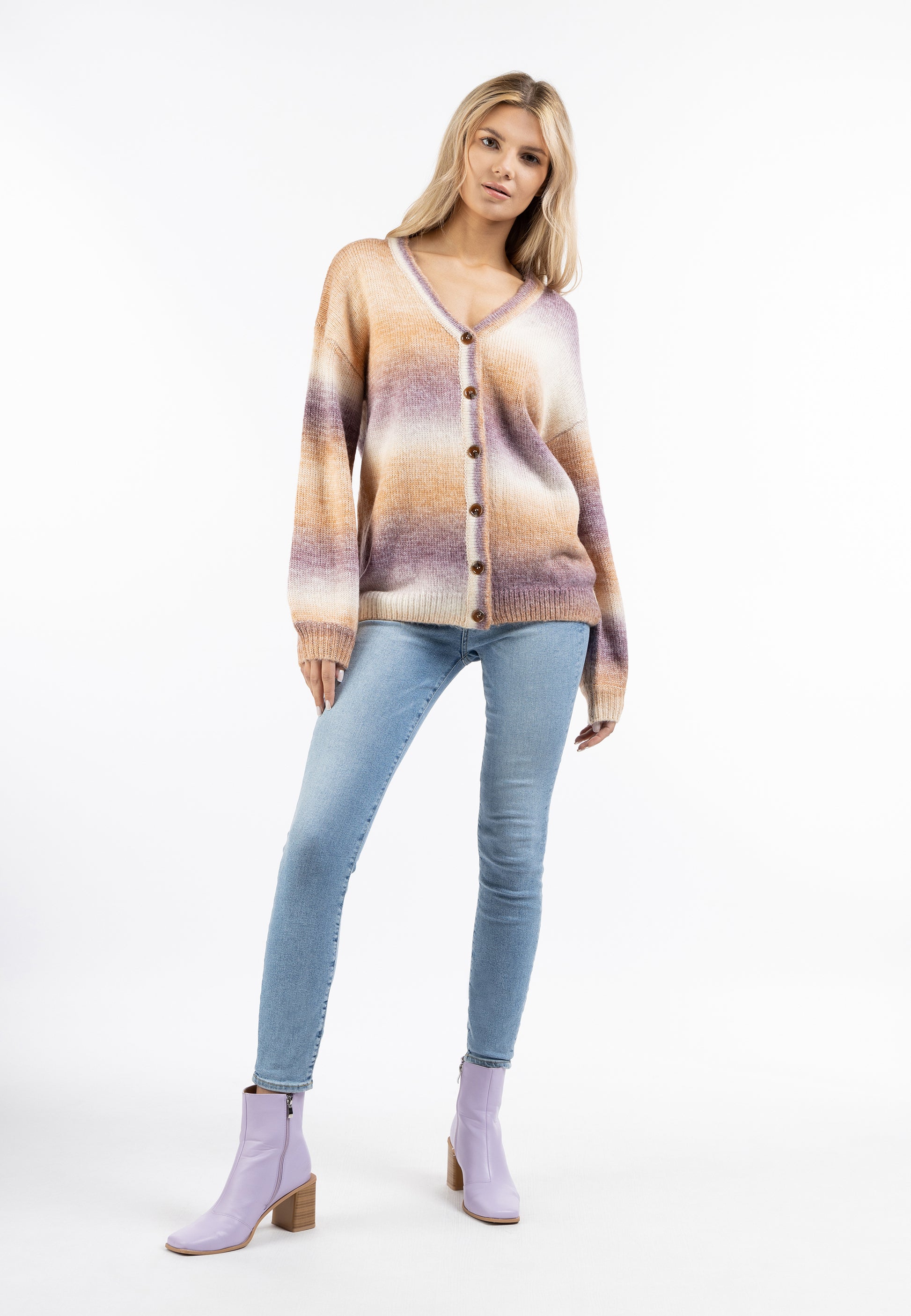 Albee Women's Cardigan With Buttons