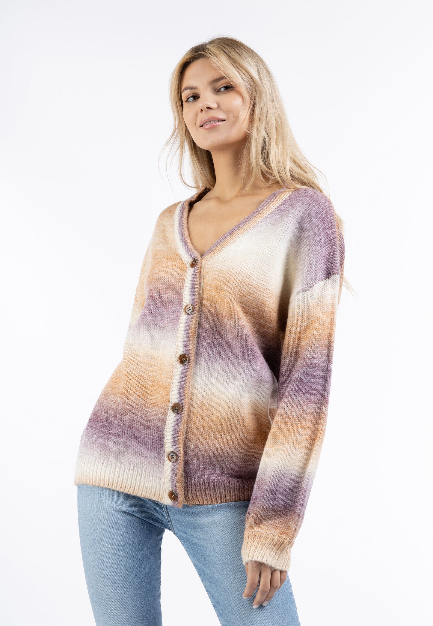 Albee Women's Cardigan With Buttons