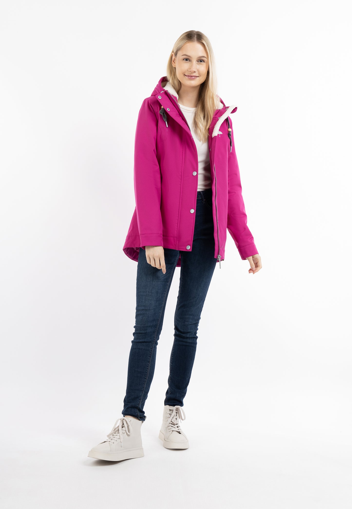 Schmuddelwedda Damen Winterjacke aus recyceltem Polyester
