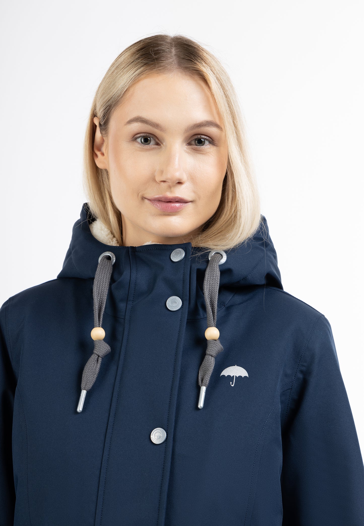 Schmuddelwedda Damen Winterjacke aus recyceltem Polyester