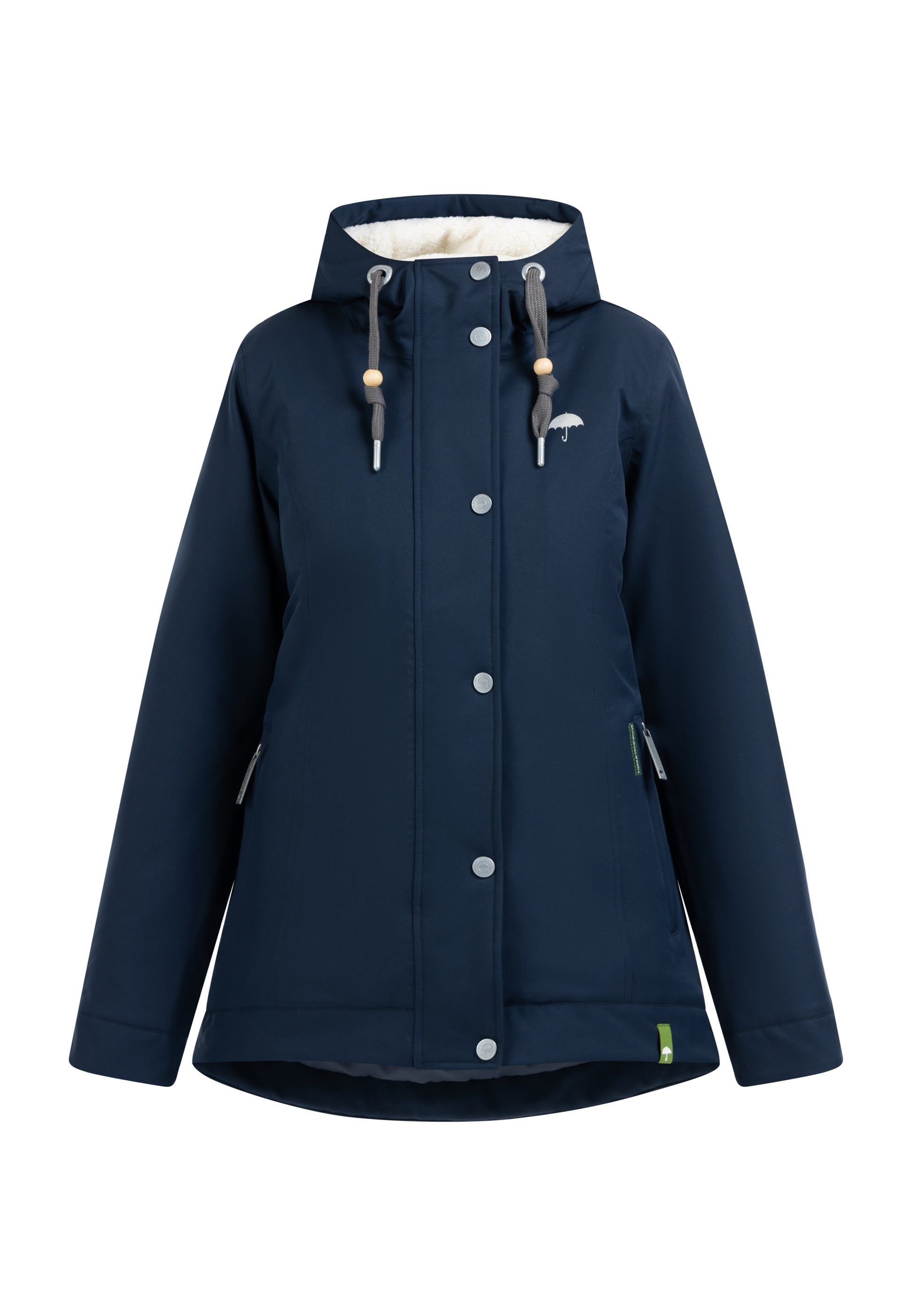 Schmuddelwedda Damen Winterjacke aus recyceltem Polyester