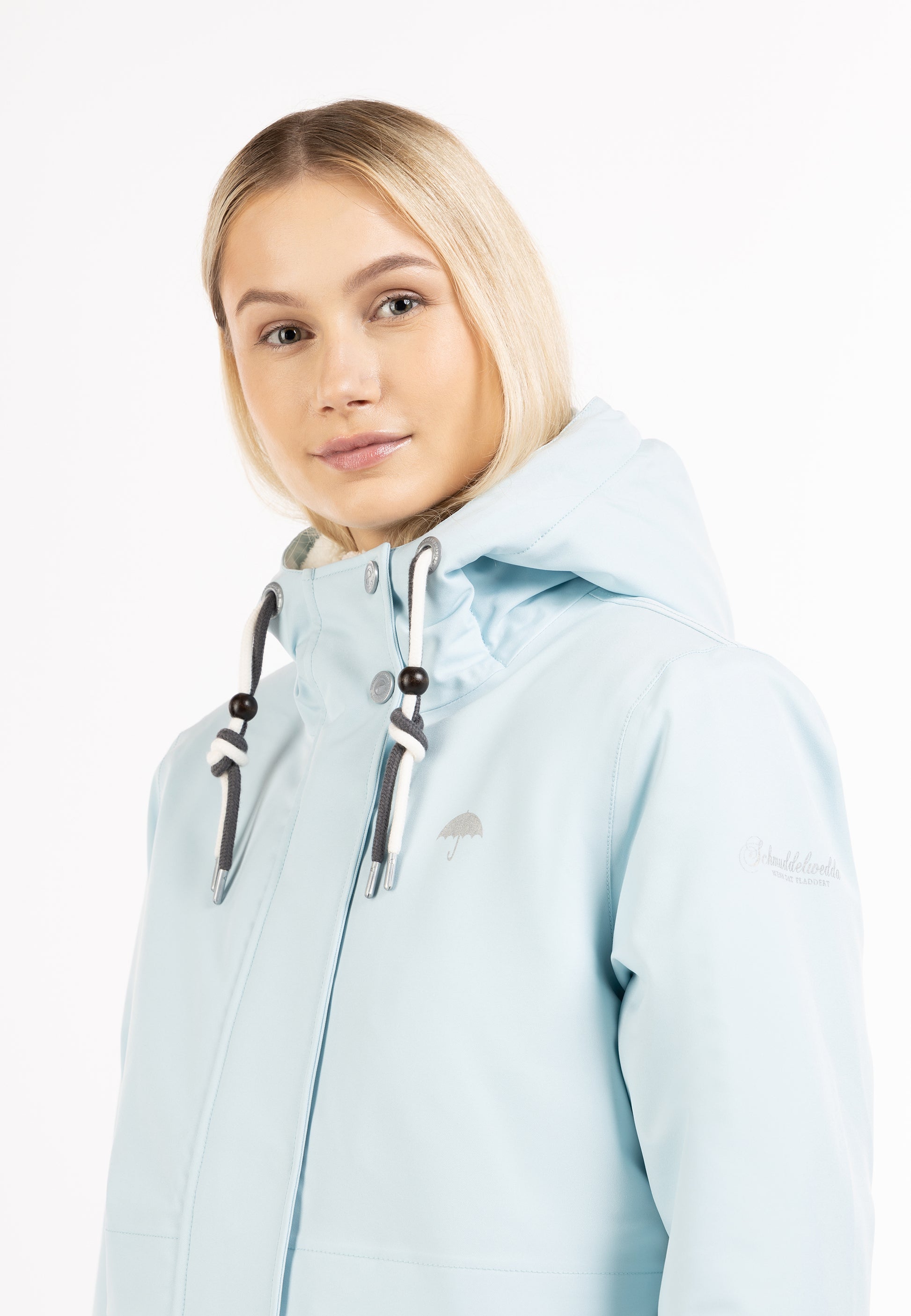 Schmuddelwedda Damen-Winterparka aus recyceltem Polyester