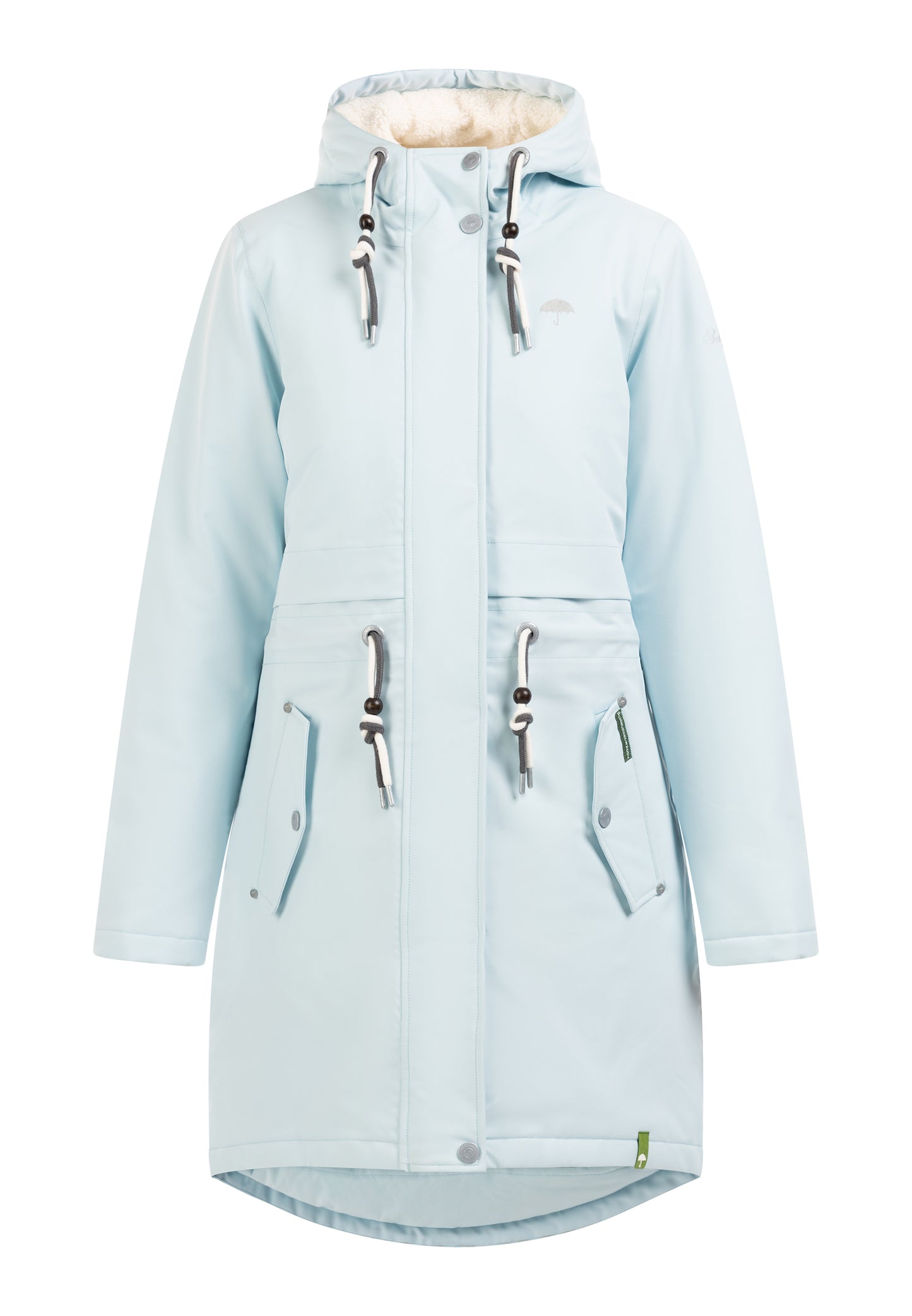 Schmuddelwedda Damen-Winterparka aus recyceltem Polyester