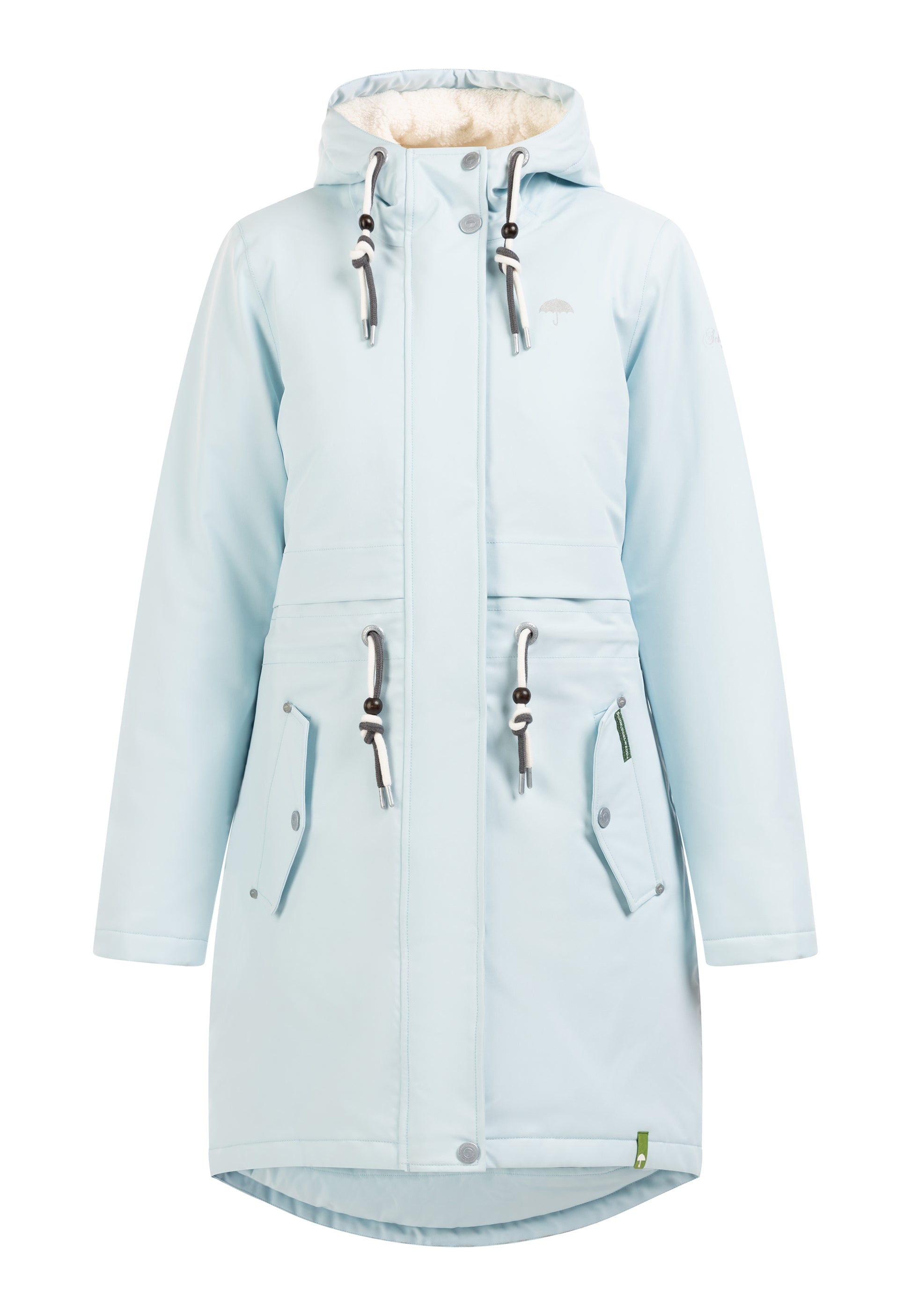 Schmuddelwedda Damen-Winterparka aus recyceltem Polyester