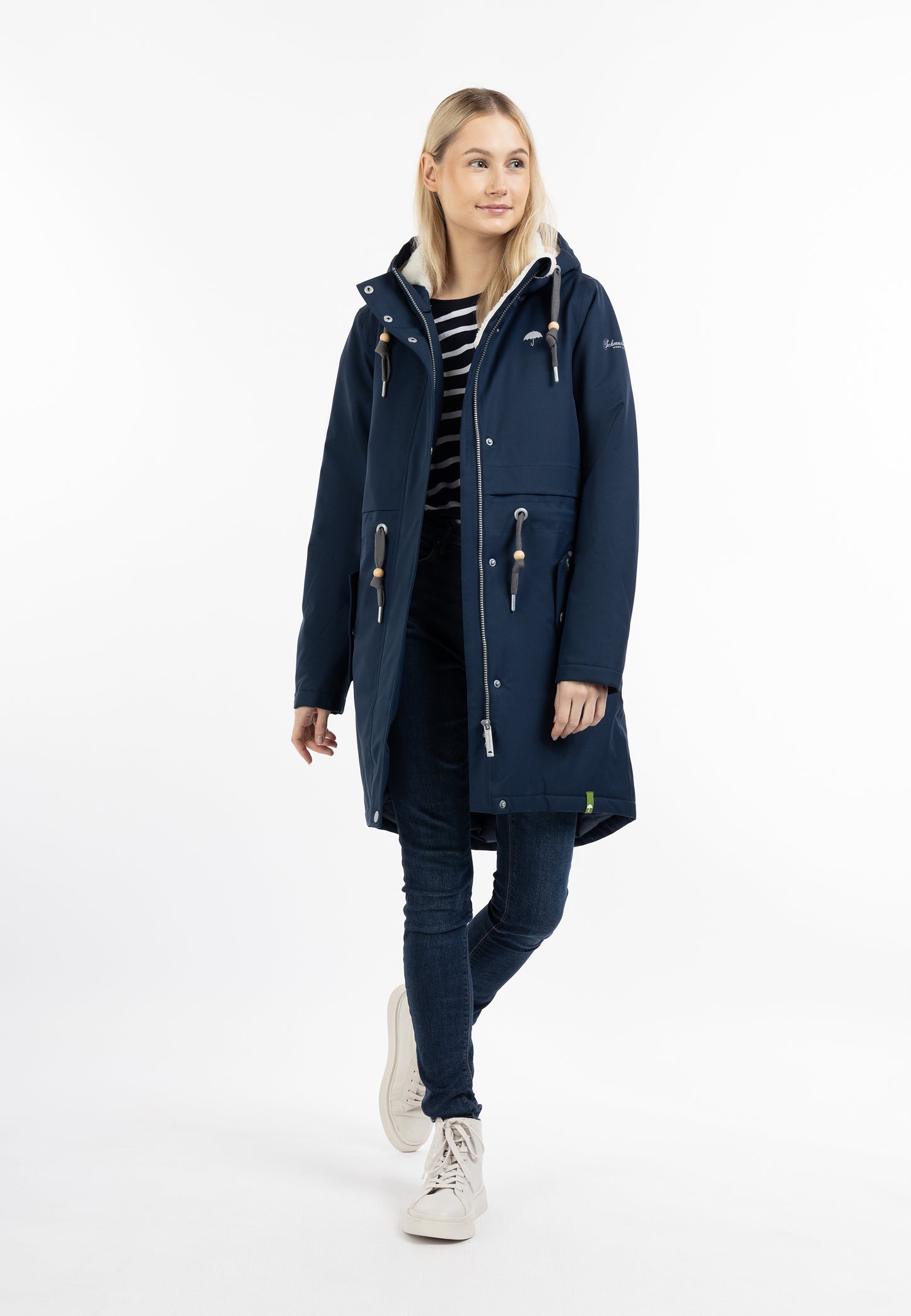 Schmuddelwedda Damen-Winterparka aus recyceltem Polyester