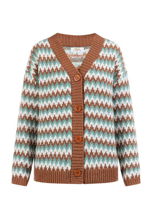 usha FESTIVAL Women's Cardigan With Button