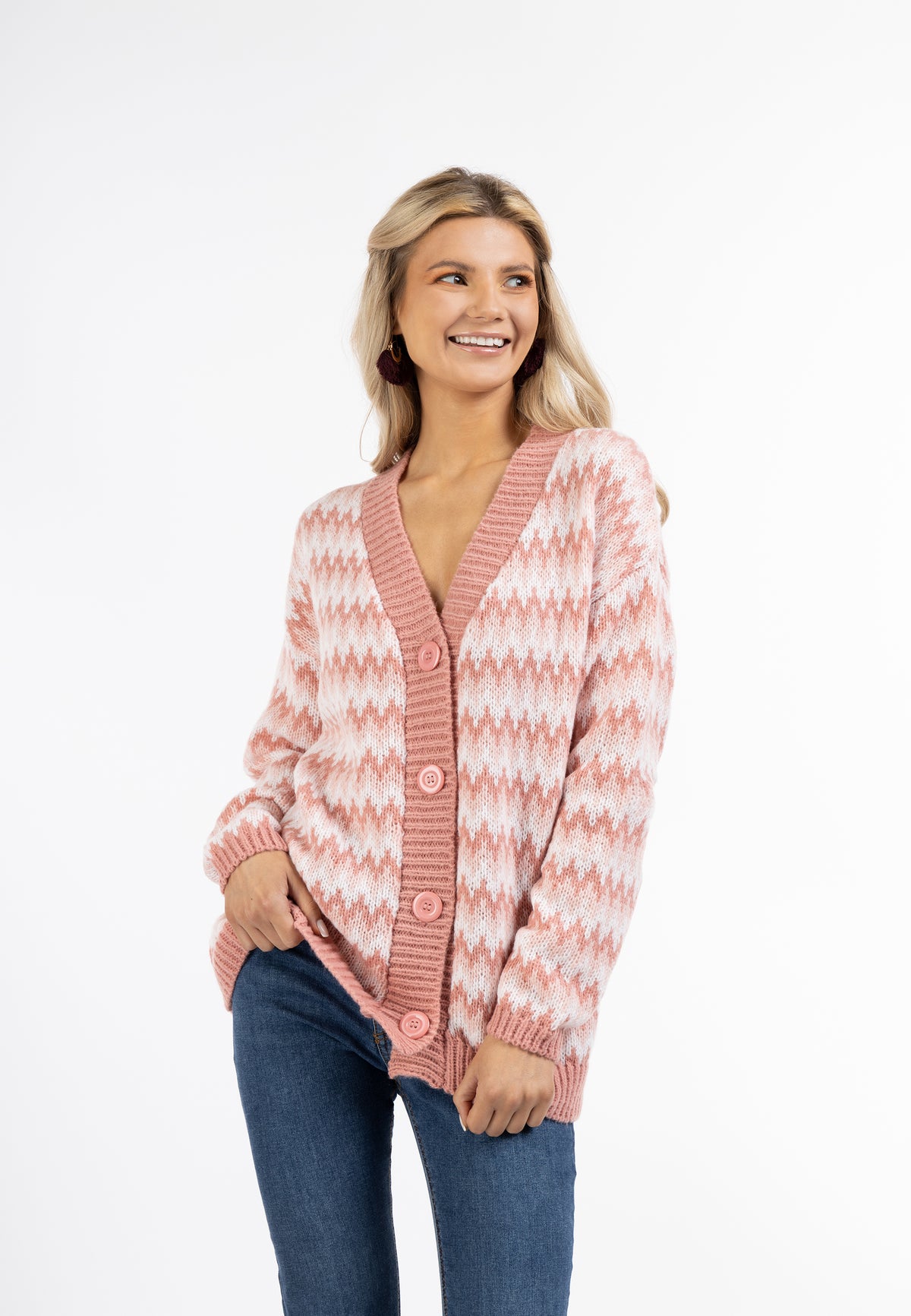 Basuto Women's Cardigan With Buttons