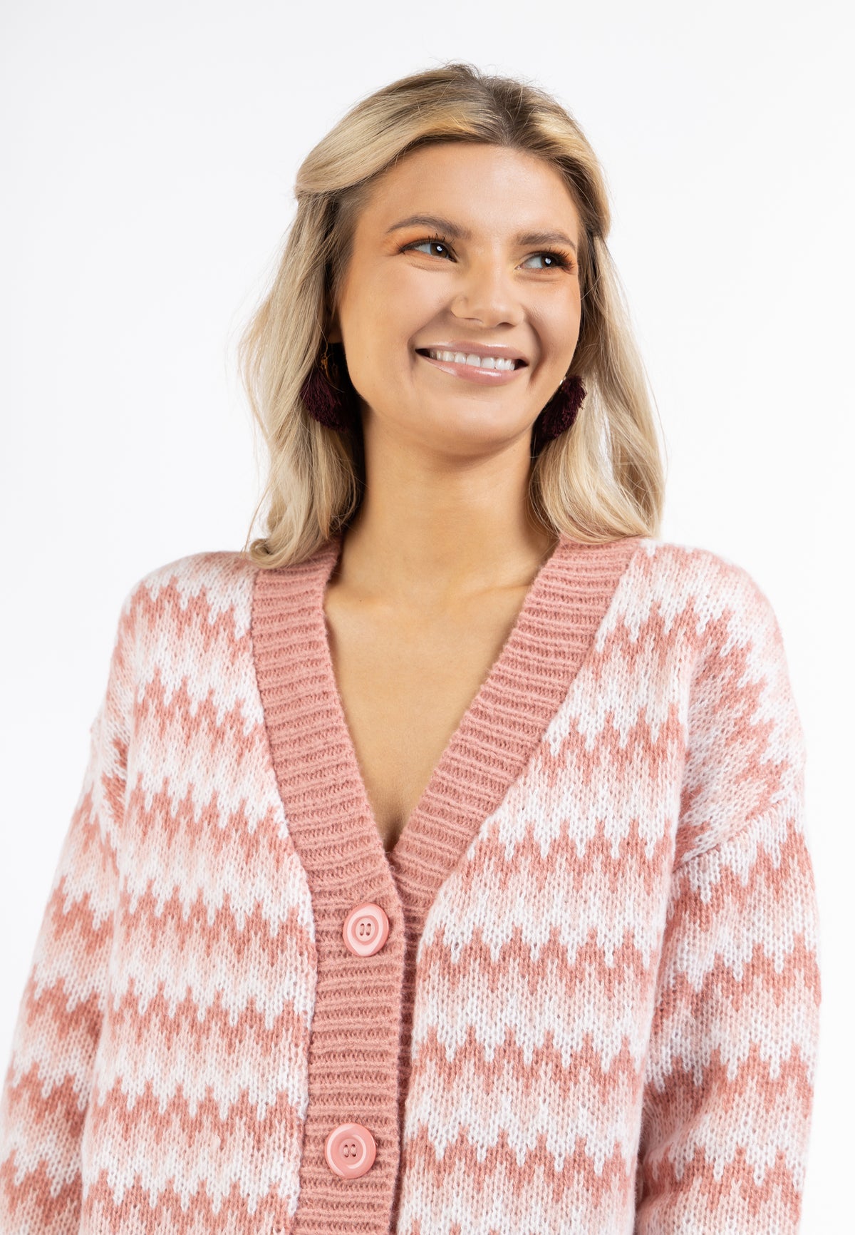 Basuto Women's Cardigan With Buttons