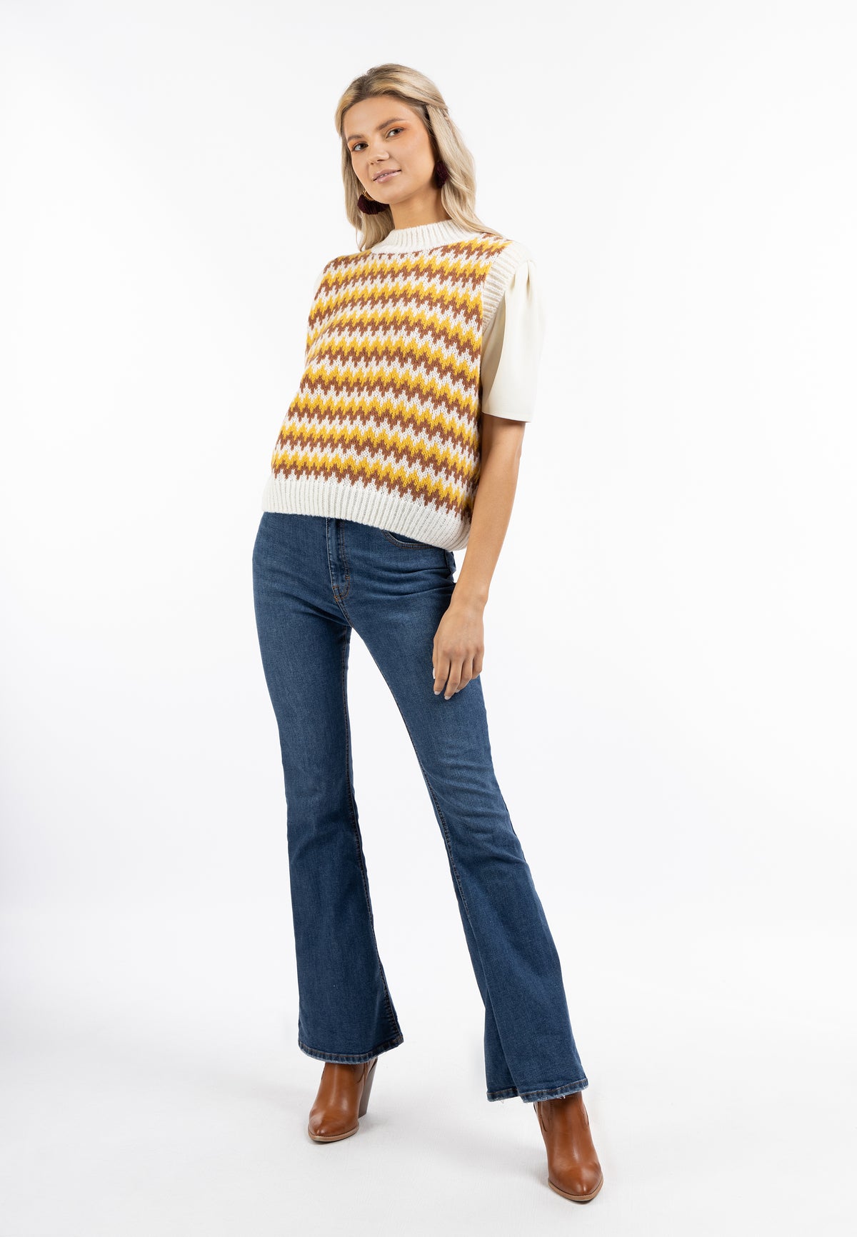 Gelya Women's Knit Sweater Vest