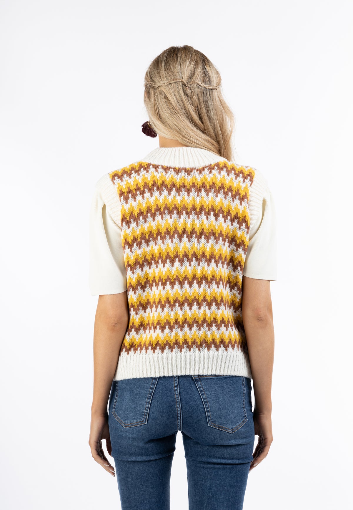 Basuto Women's Knit Sweater Vest