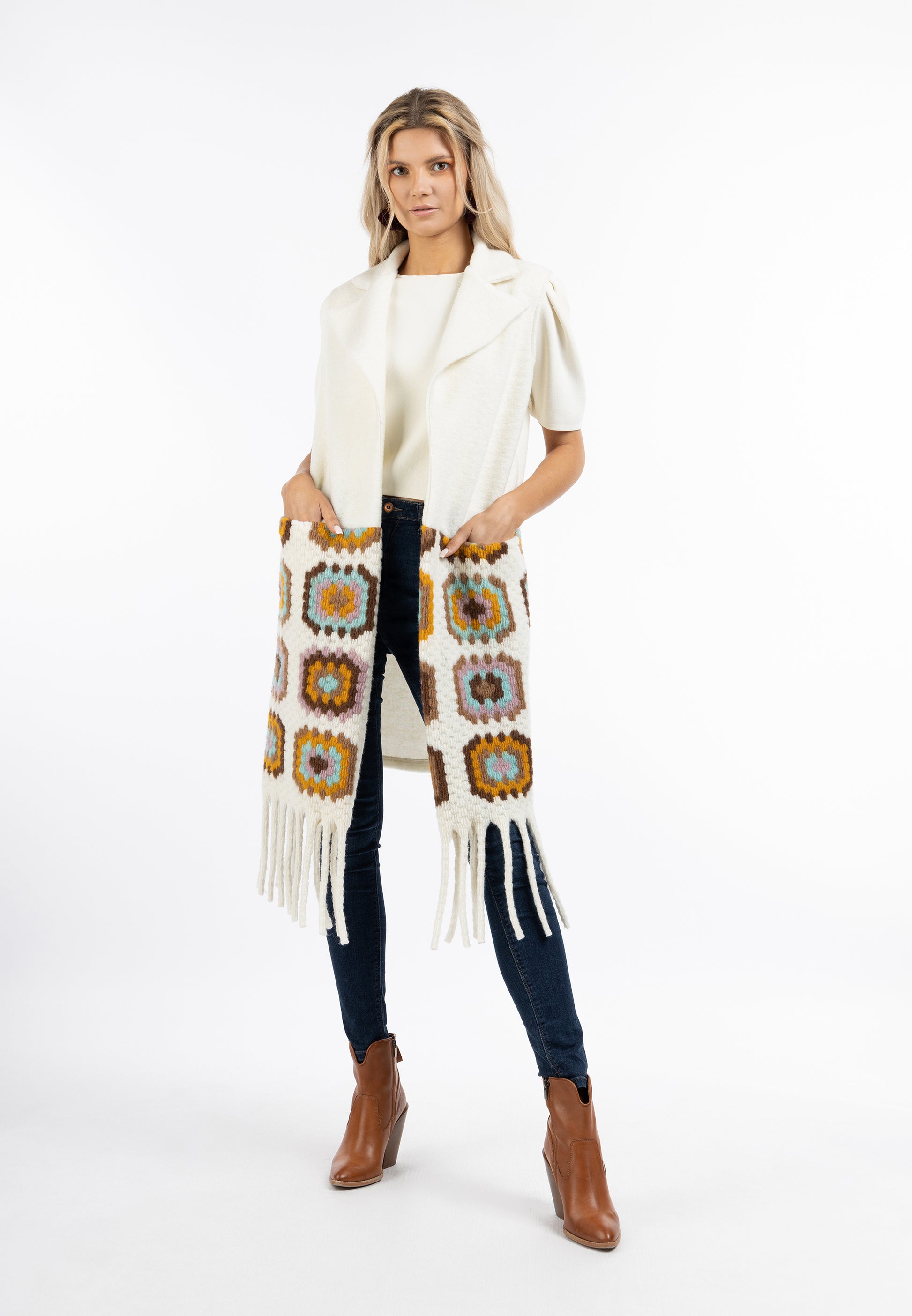 IZIA Women's Long Vest