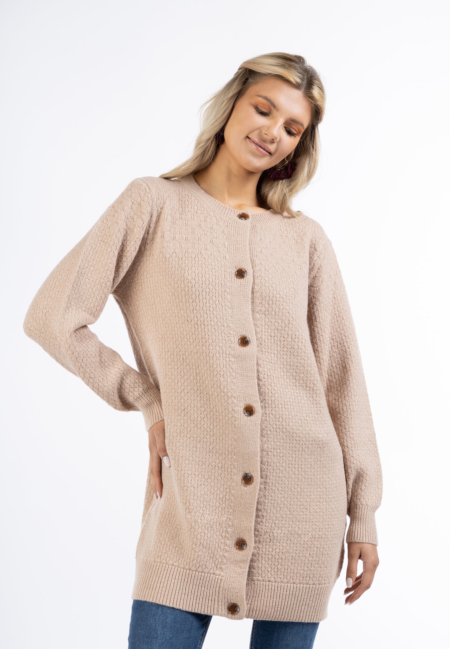 Virita Women's Cardigan With Button
