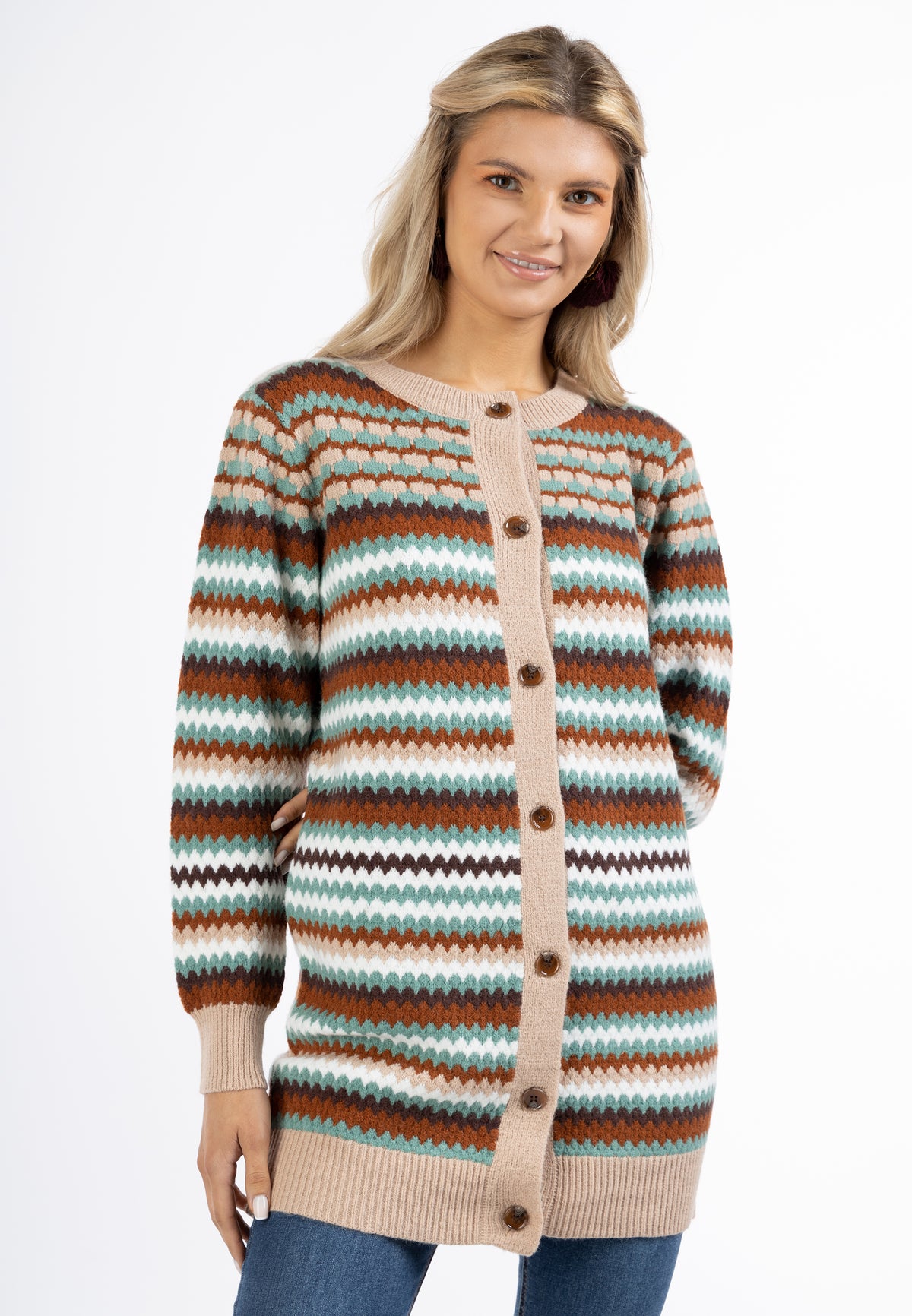 Virita Women's Cardigan With Button
