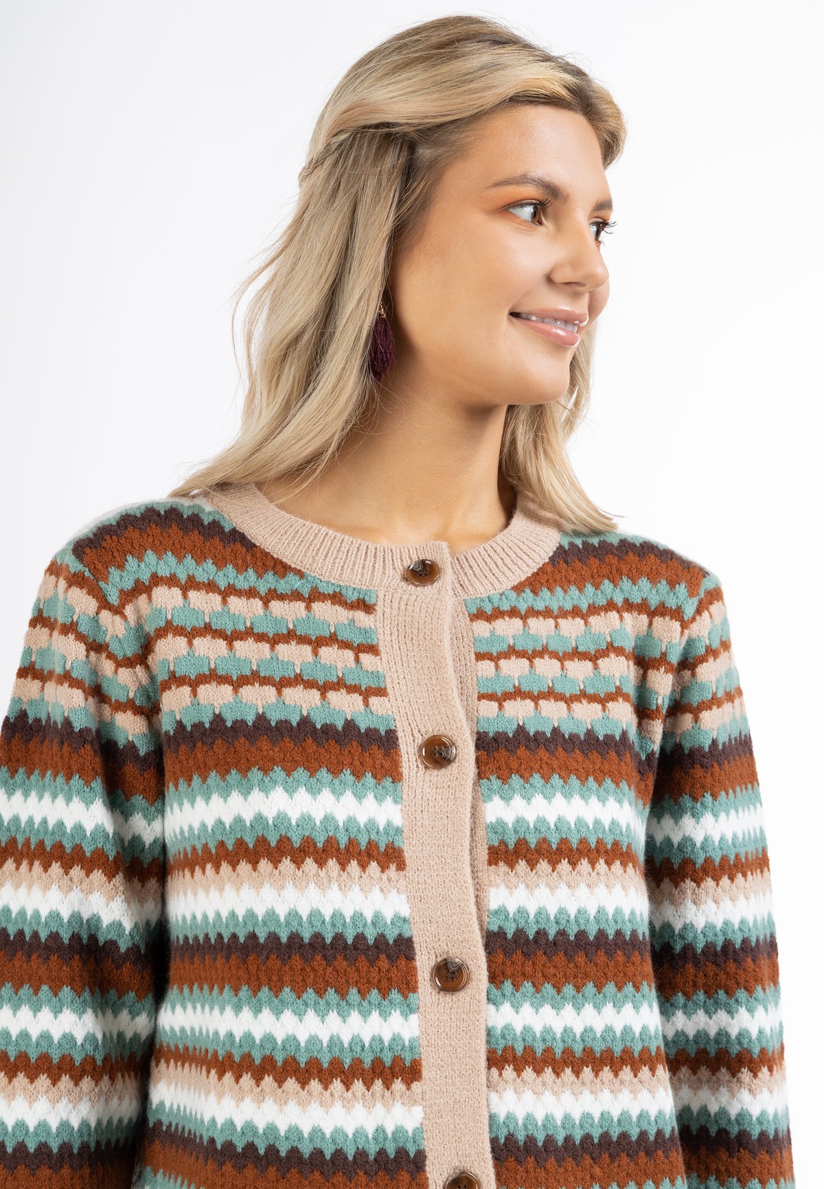 Virita Women's Cardigan With Button
