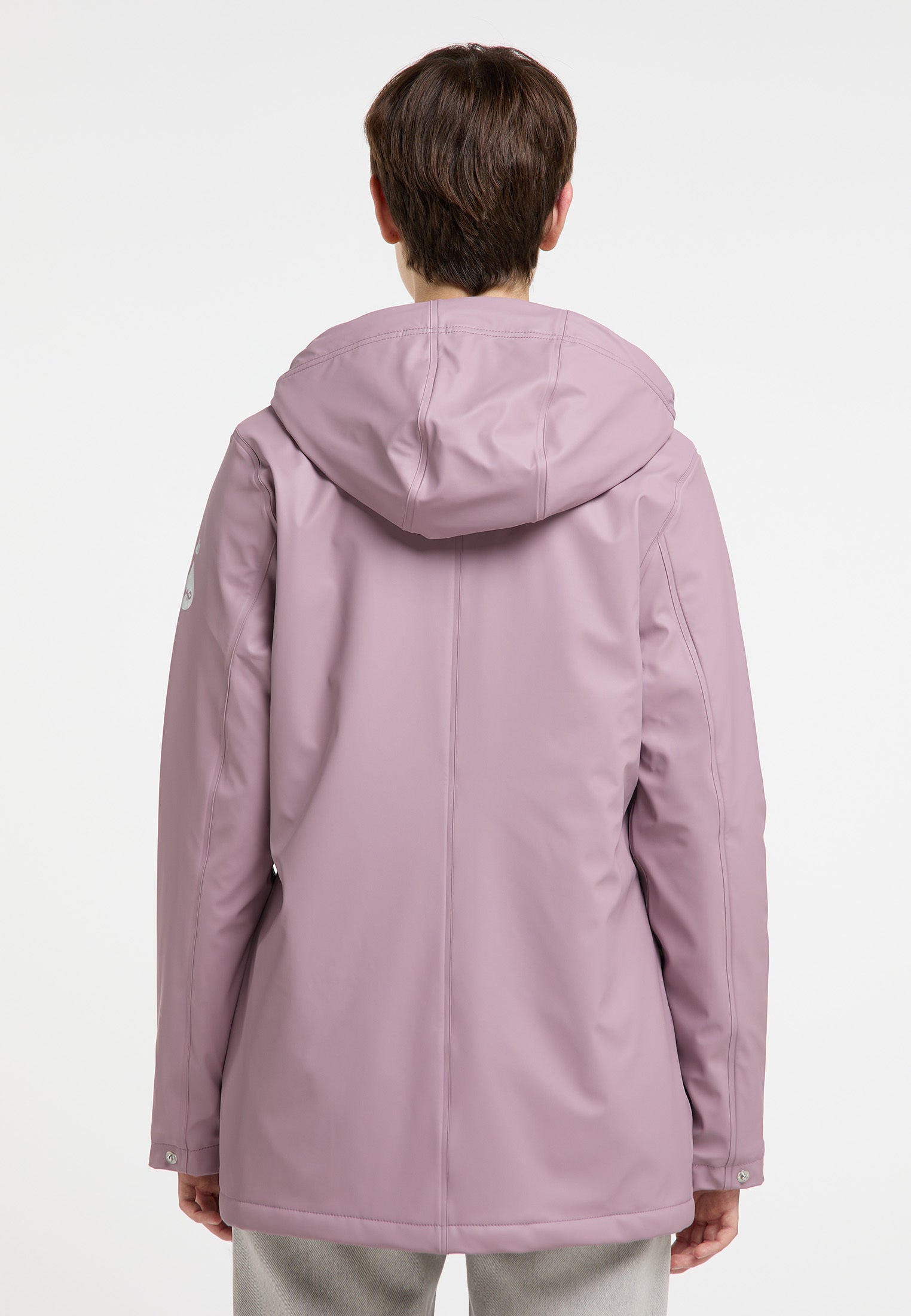 myMo Women's Rain Jacket With Faux Fur Lining