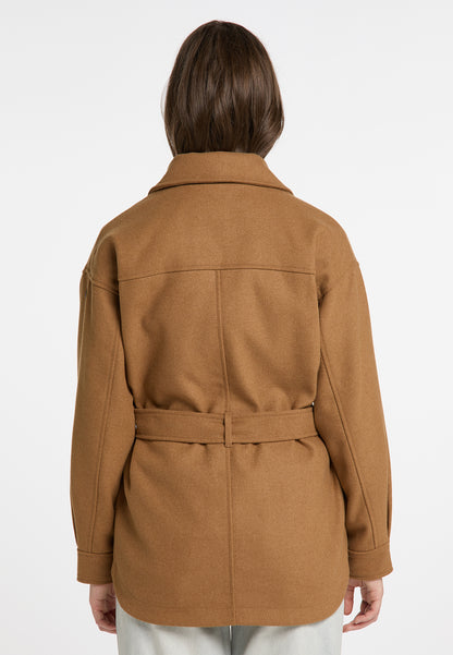 DreiMaster Vintage Damen Transitional Jacket aus einer Wollmischung