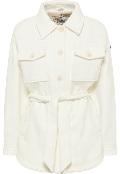 Dreimaster vintage Women's Transitional Jacket Made From A Wool Blend